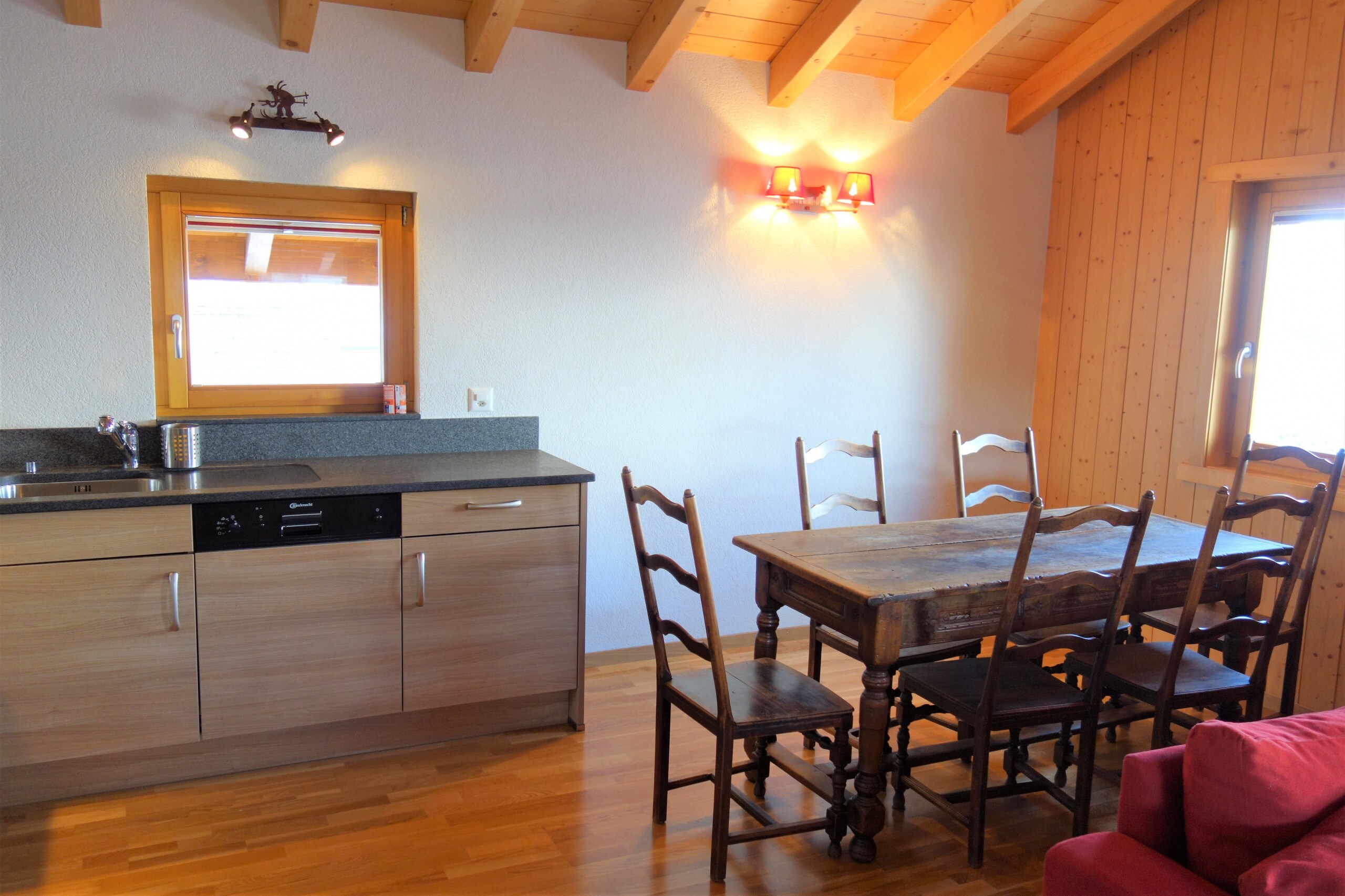 Property Image 2 - Authentic Chalet near Ski Slope with Modern Kitchen
