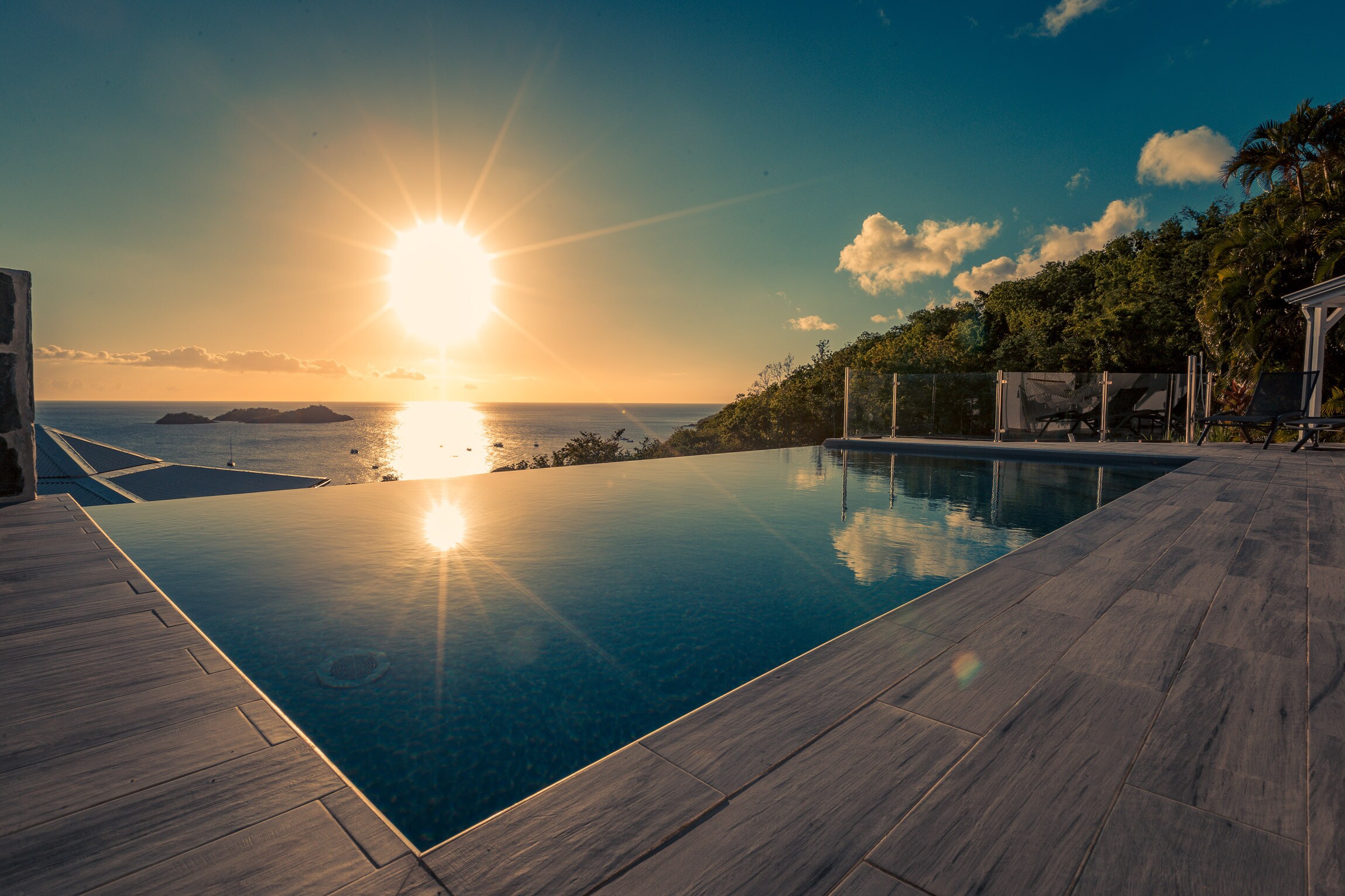 Property Image 1 - Modern Villa with Stunning View of the Caribbean Sea
