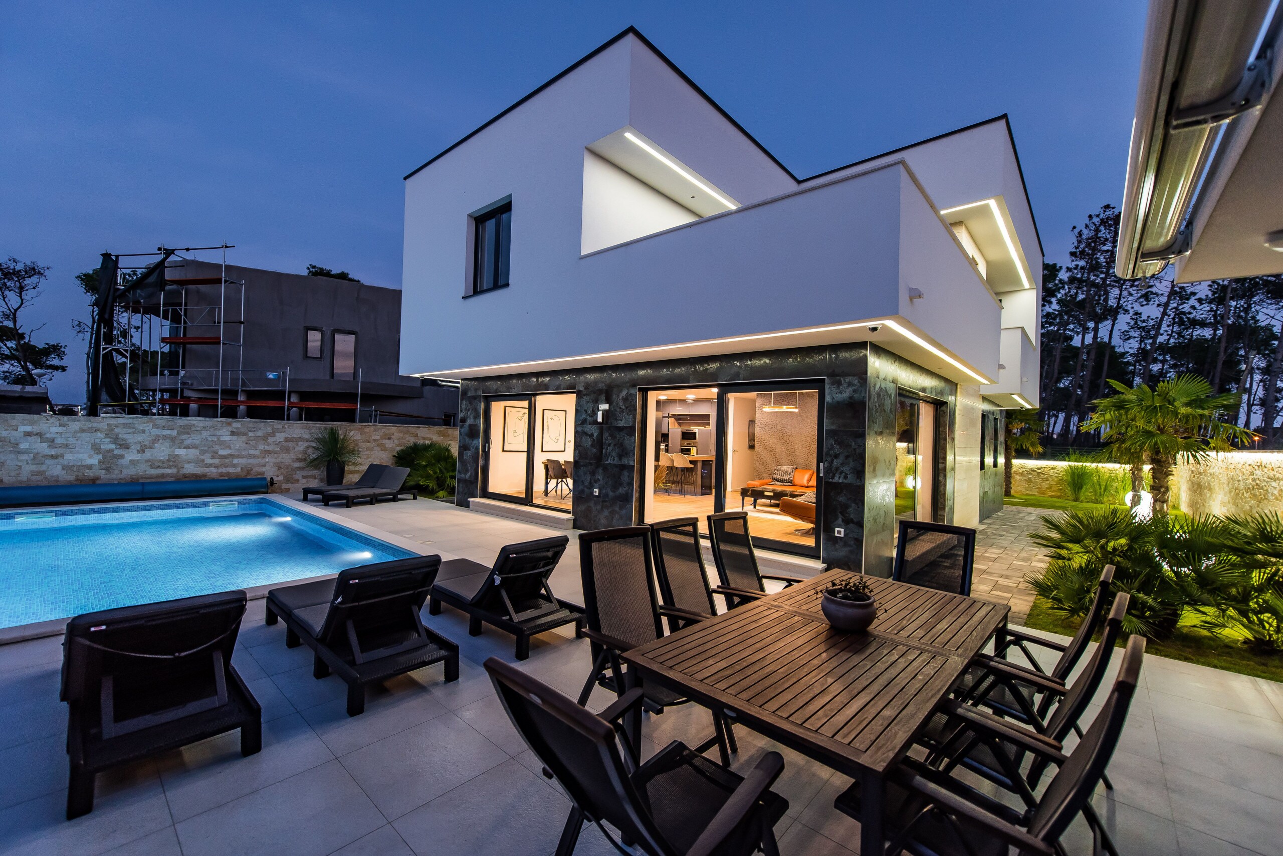 Property Image 1 - Wonderful Modern Villa with Pool, BBQ and Seaviews