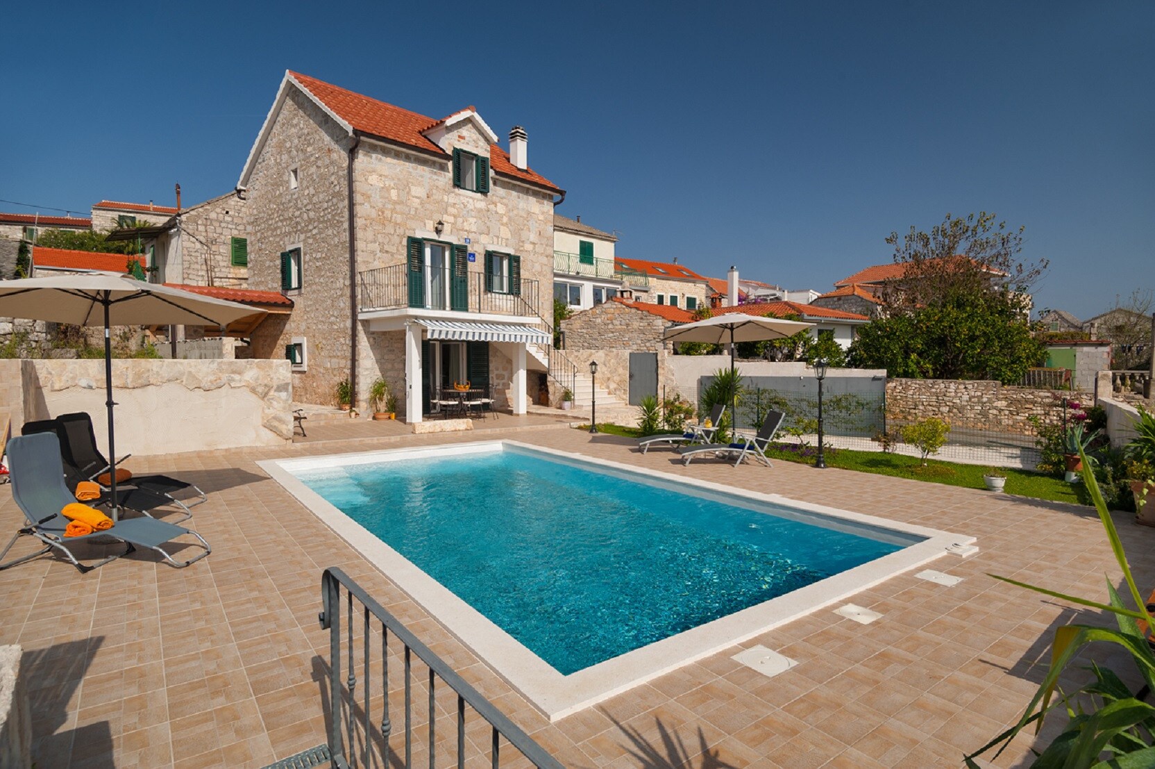 Property Image 2 - Traditional Stone Built Villa with Pool, Fireplace and Nature Views
