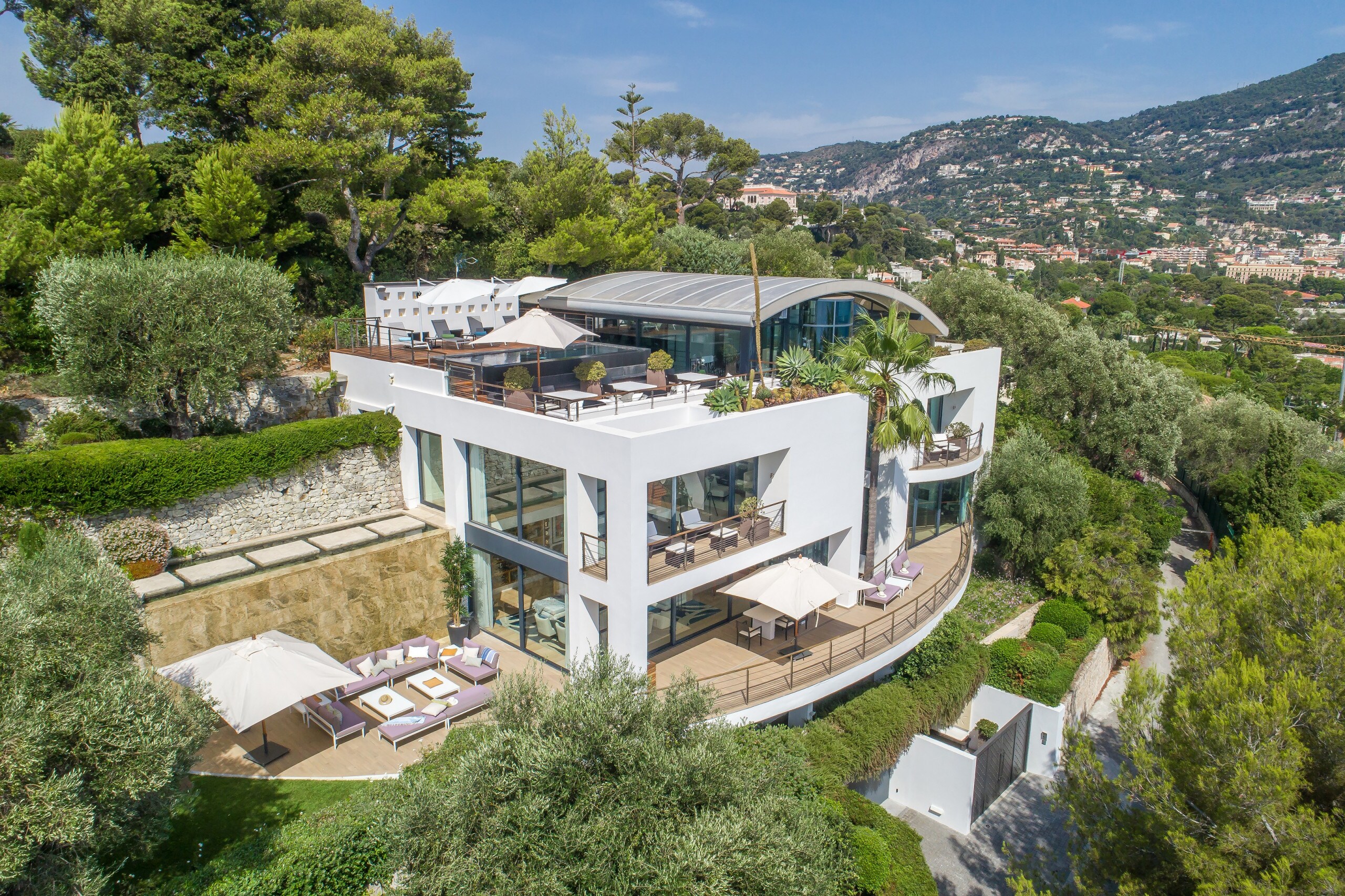 Property Image 2 - Superb luxury designer villa with fabulous sea views and heated pool on Saint Jean Cap Ferrat