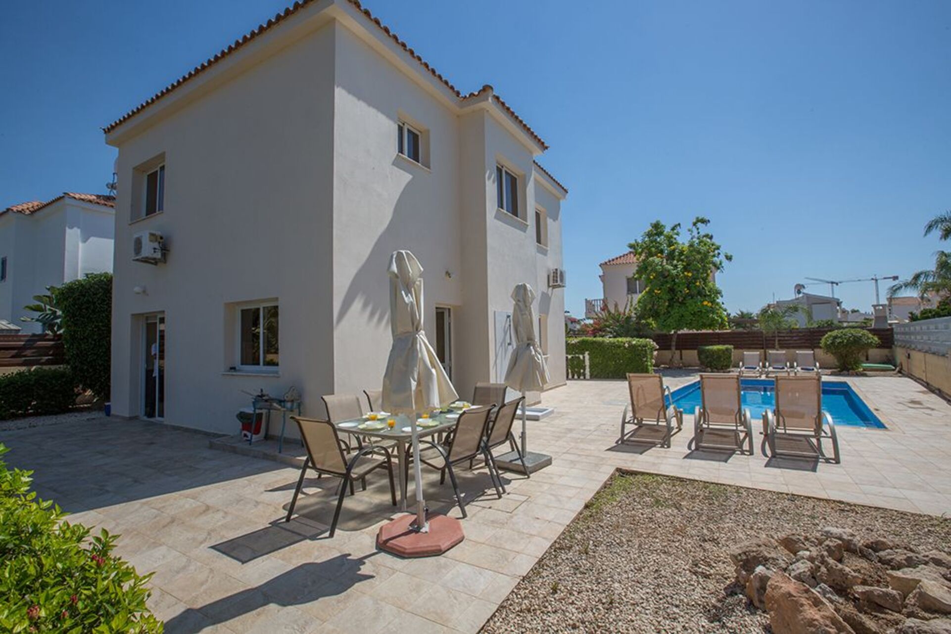 Property Image 2 - The Complete Guide to Renting Your Exclusive Holiday Villa in Sotira with Private Pool and Close to the Be
