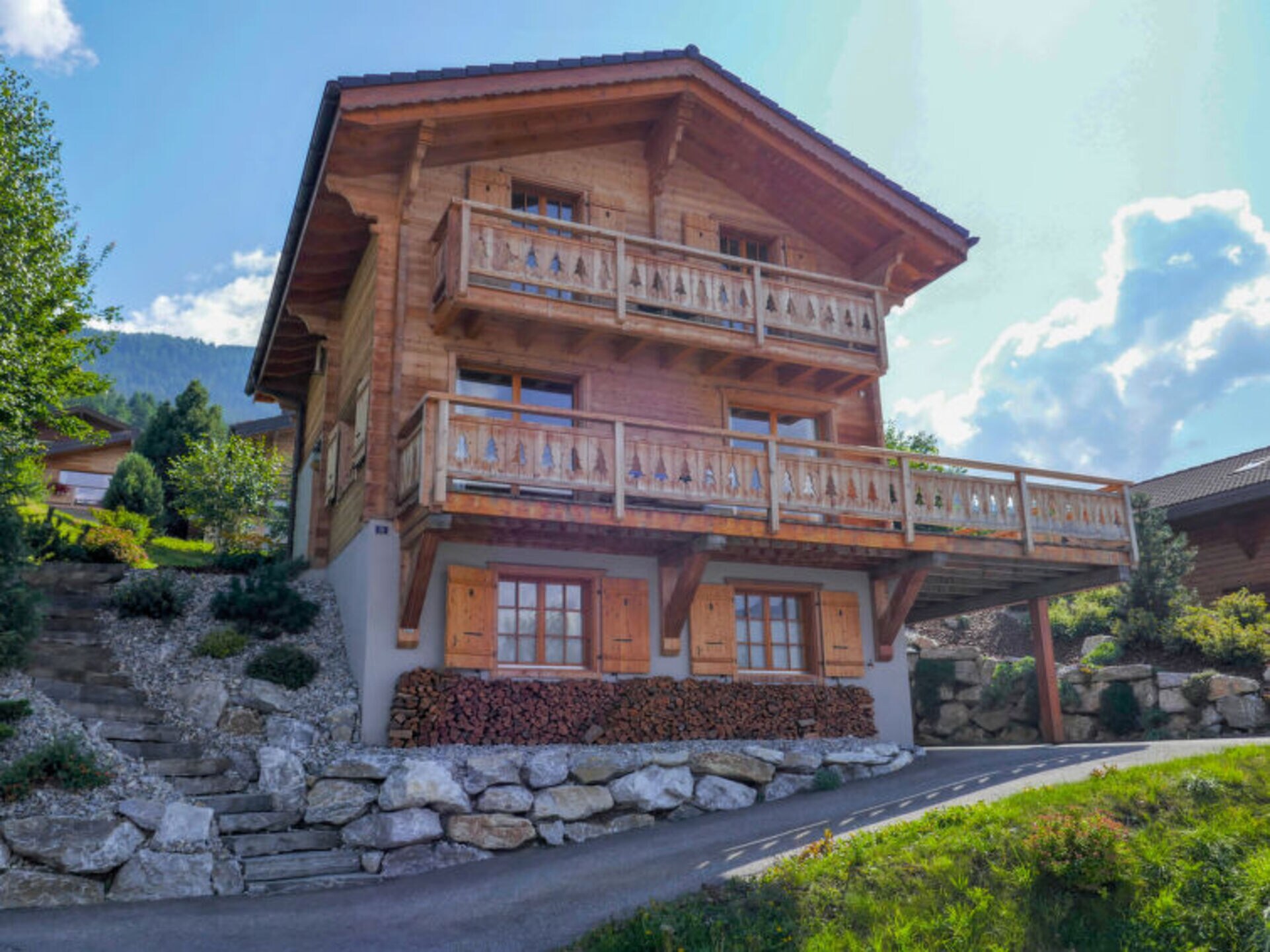 Property Image 2 - Exclusive Chalet with Breathtaking Views, Valais Chalet 1187