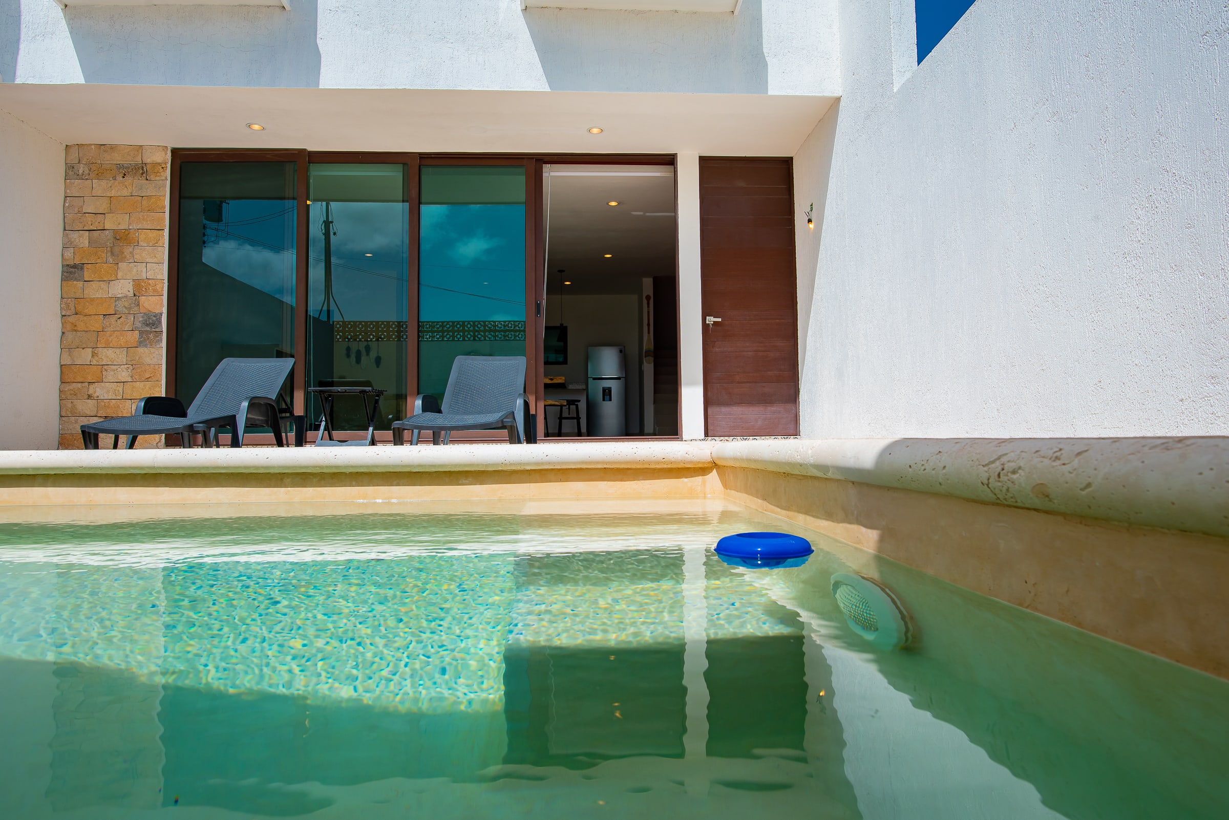 Property Image 1 - New Modern Villa, PRIVATE pool, 2 blocks from the beach, sleeps 6!!!