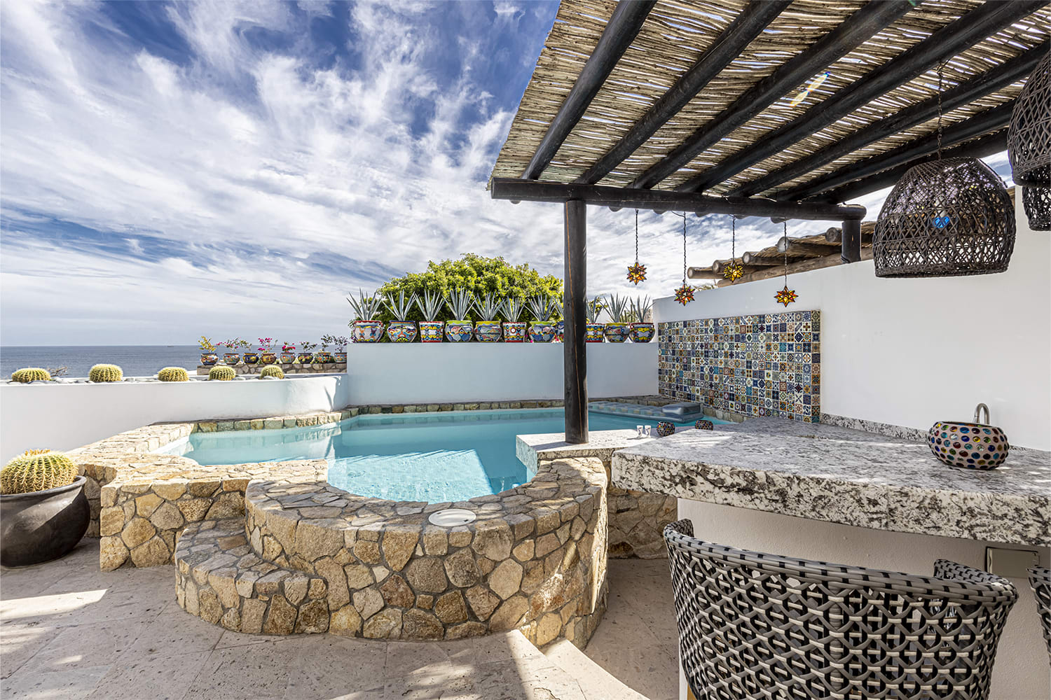 Property Image 2 - Vibrant and Chic Villa with  Heated Pool on the edge of Pedregal Beach