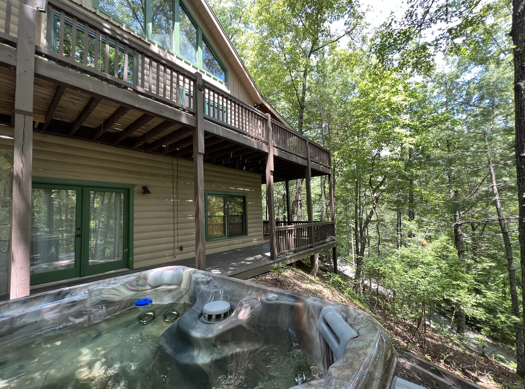 Property Image 2 - On the Rocks Cabin in the North GA Mtns w/ Hot Tub