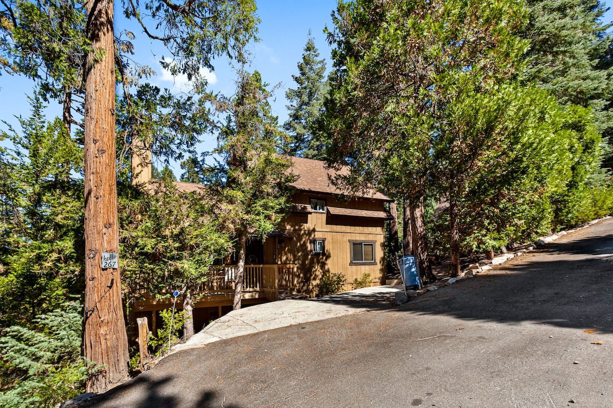 Private sanctuary surrounded by the beautiful forests of Lake Arrowhead.