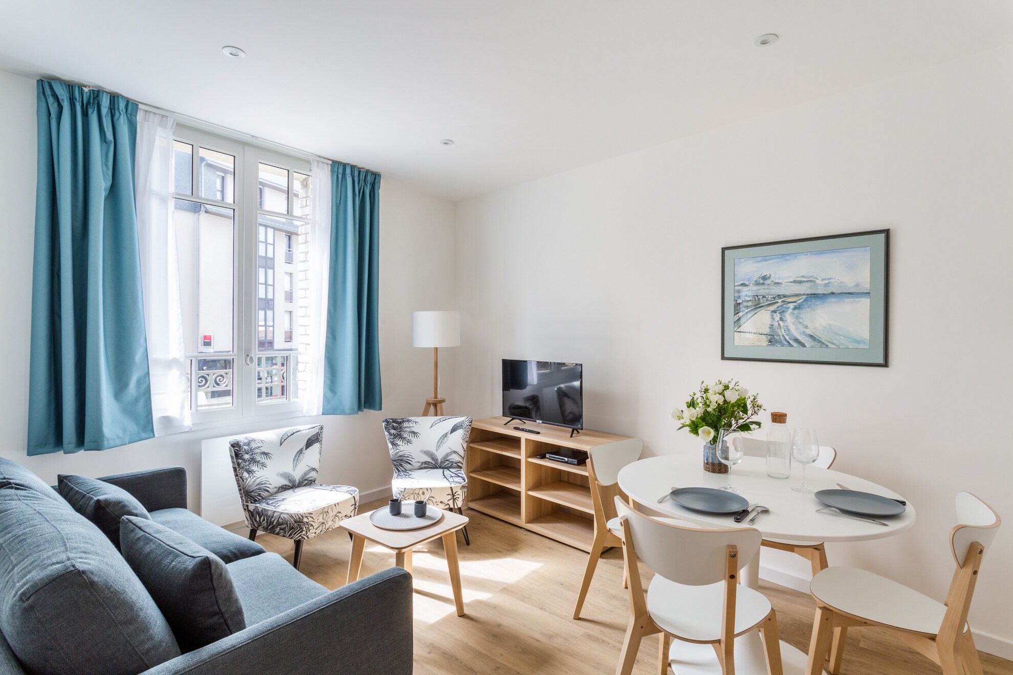 Property Image 1 - Airy and bright one bedroom flat in Saint-Malo