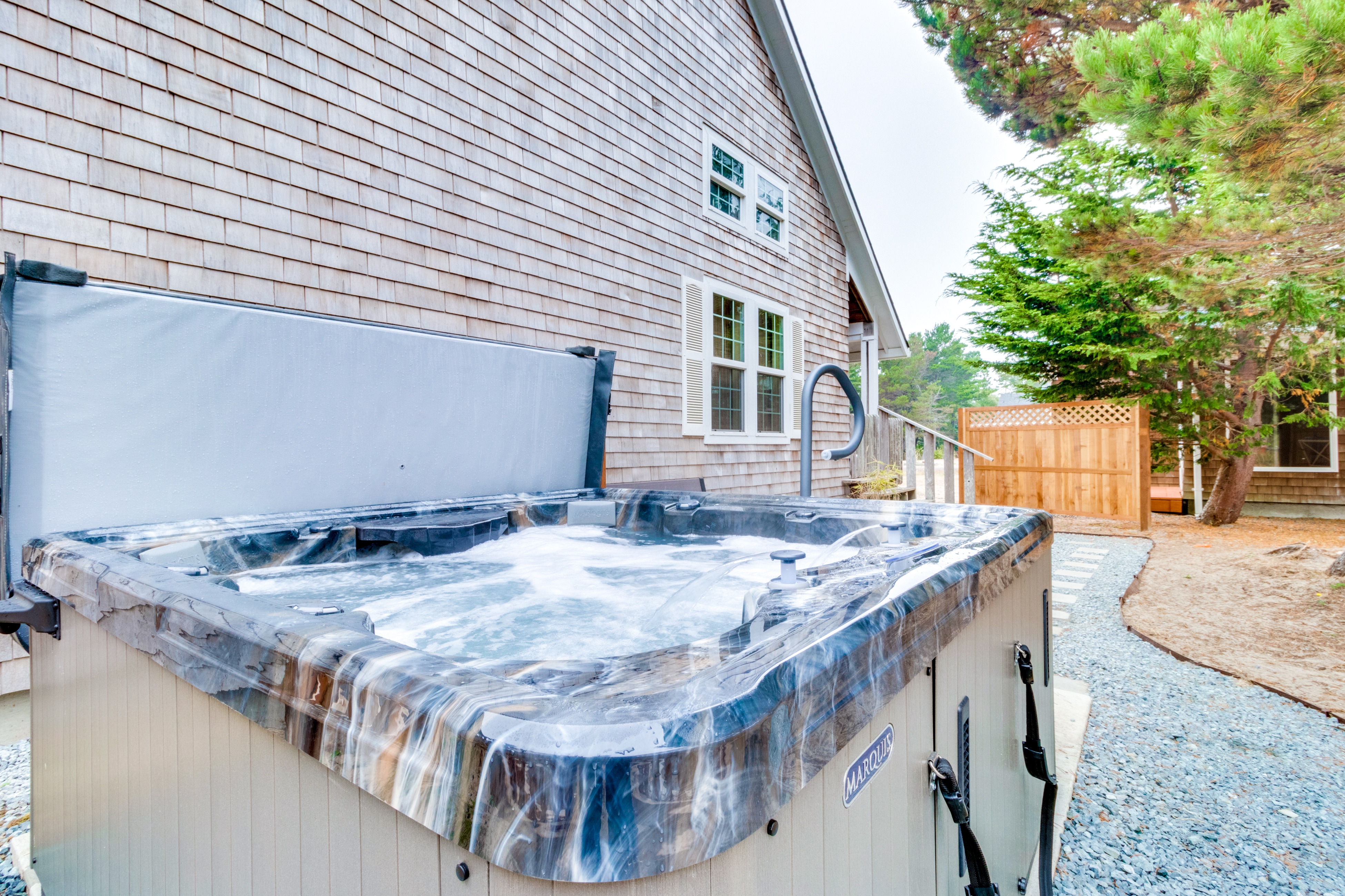 Sunny Beach House with Private Hot Tub, Firepit, & Tons of Space -  Dogs OK