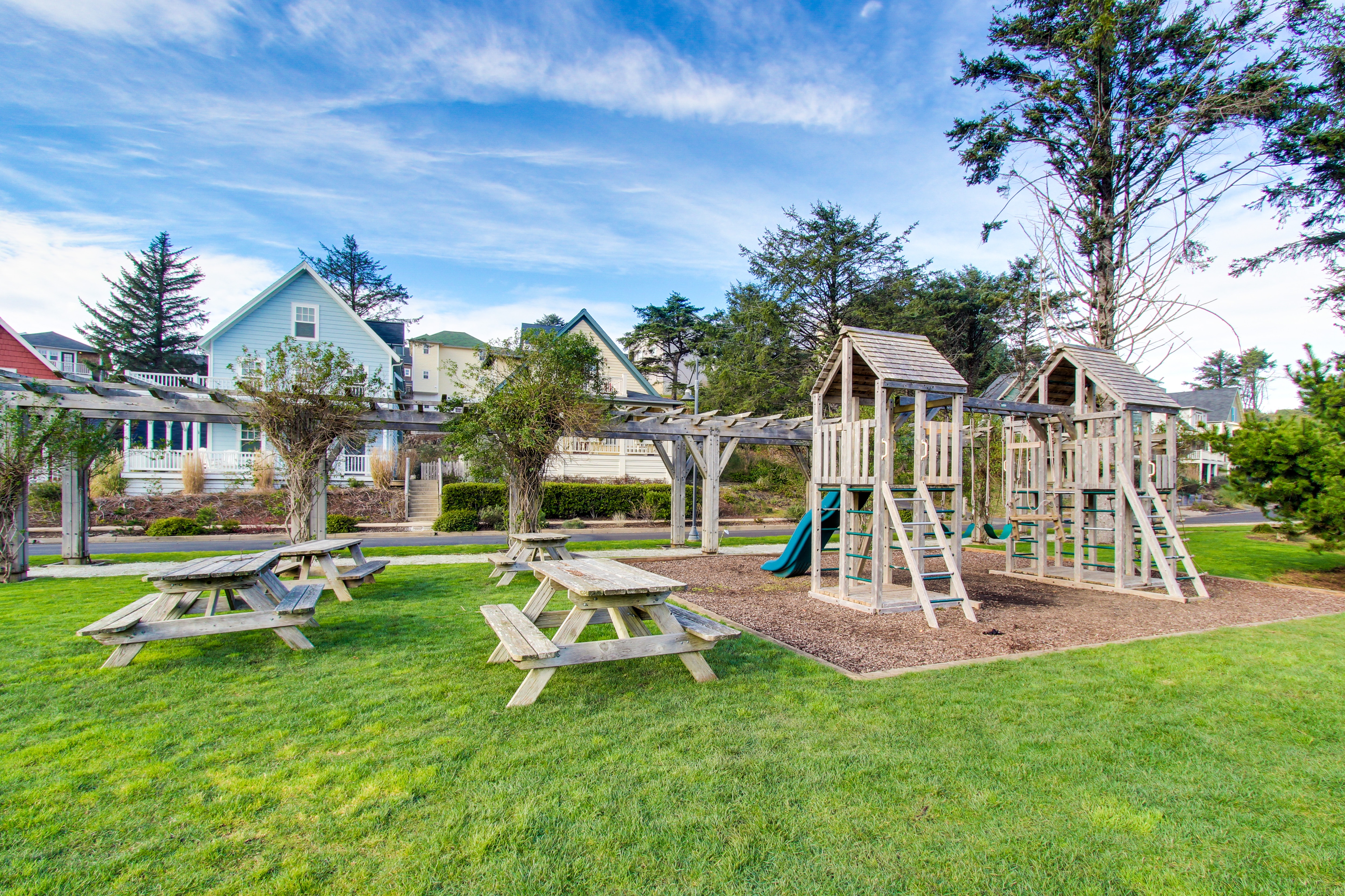 Dog-friendly home with deck & ocean views - close to the beach