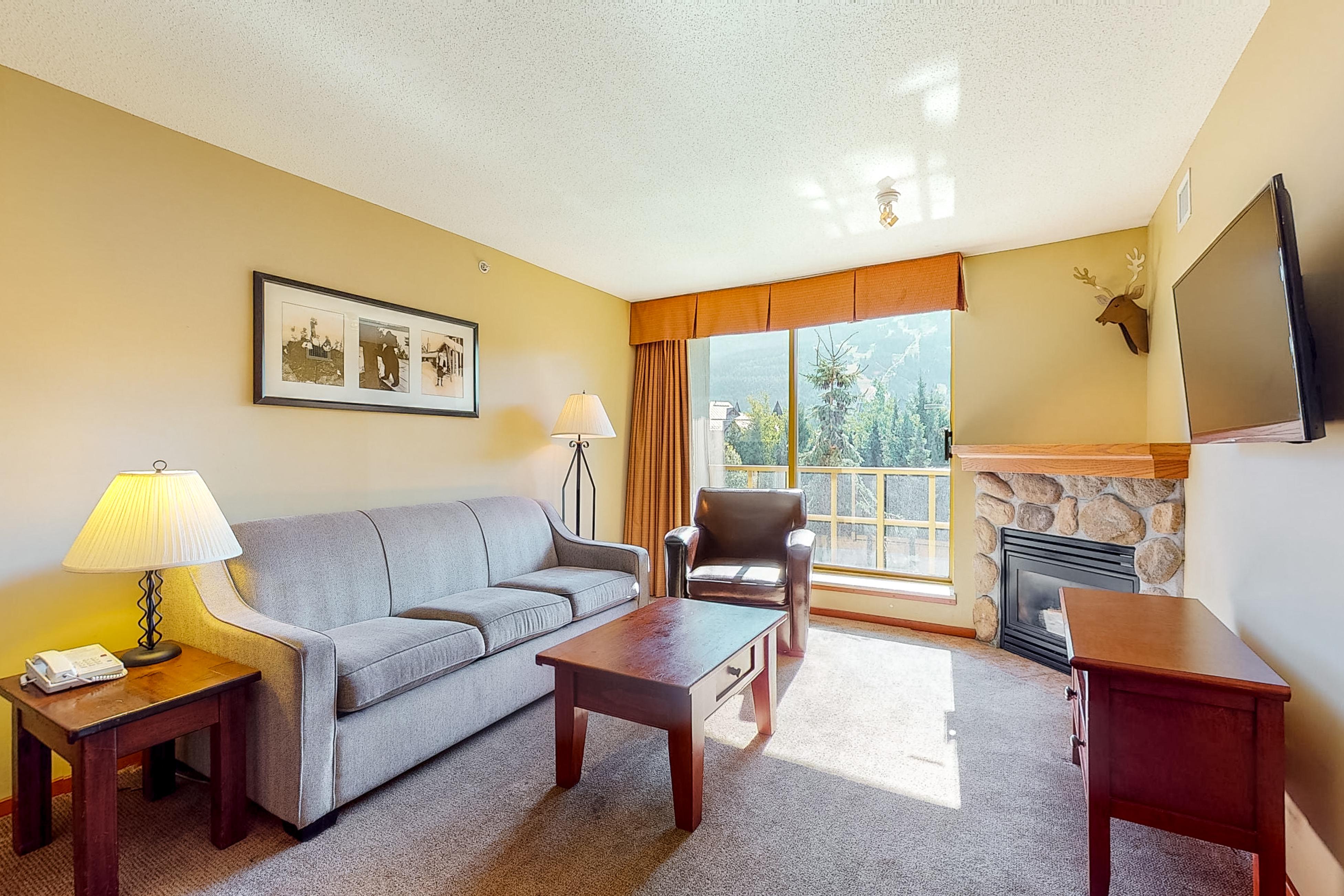 Property Image 1 - Stunningly Classic Mountainside Condo with Fireplace