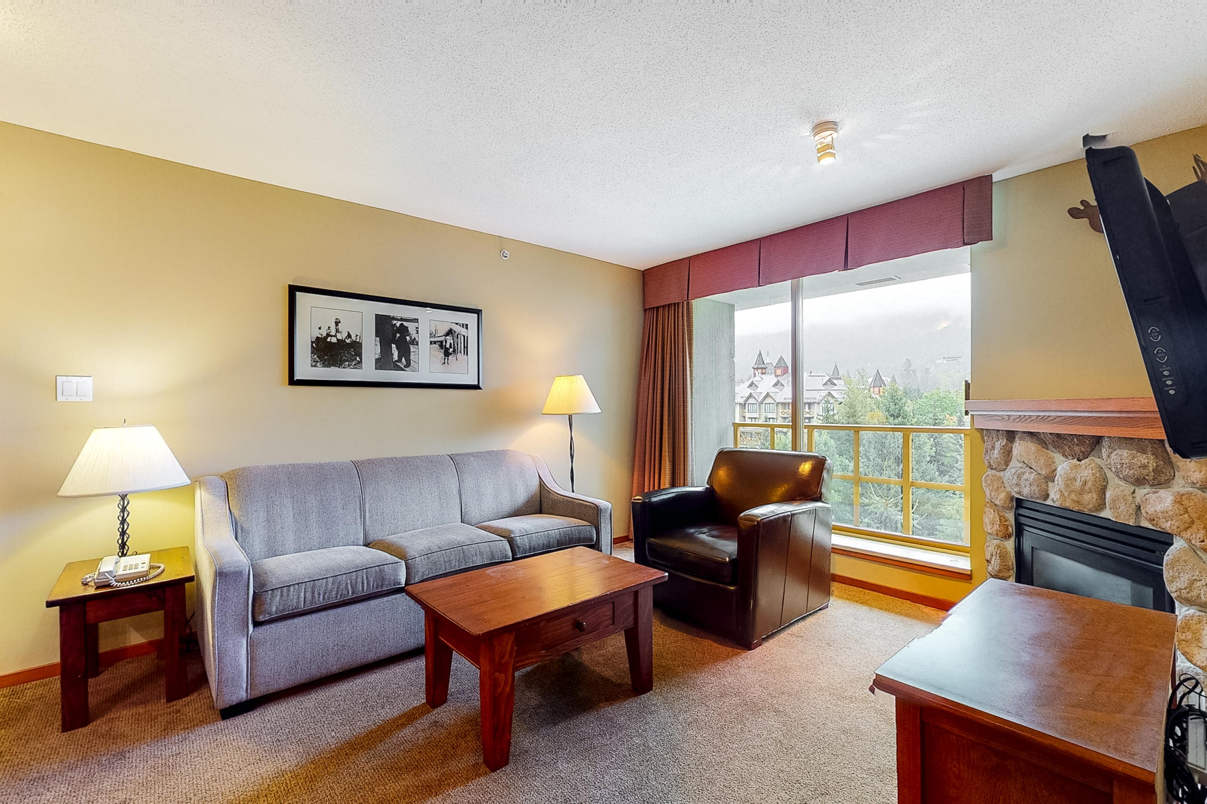 Property Image 1 - Tranquil Traditional Condo with Fireplace and Balcony