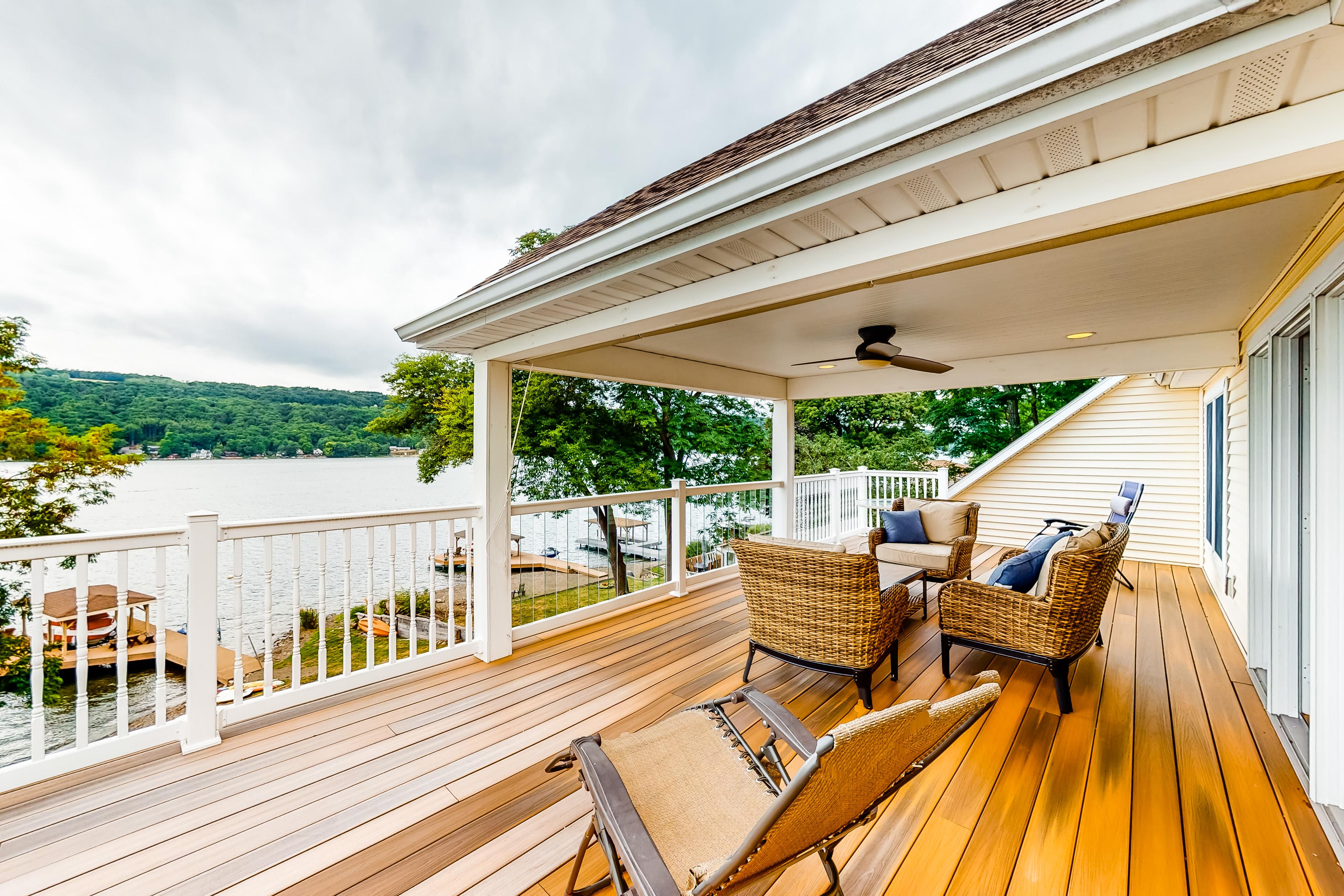 Keuka Lake Retreat Home Rental in Dundee