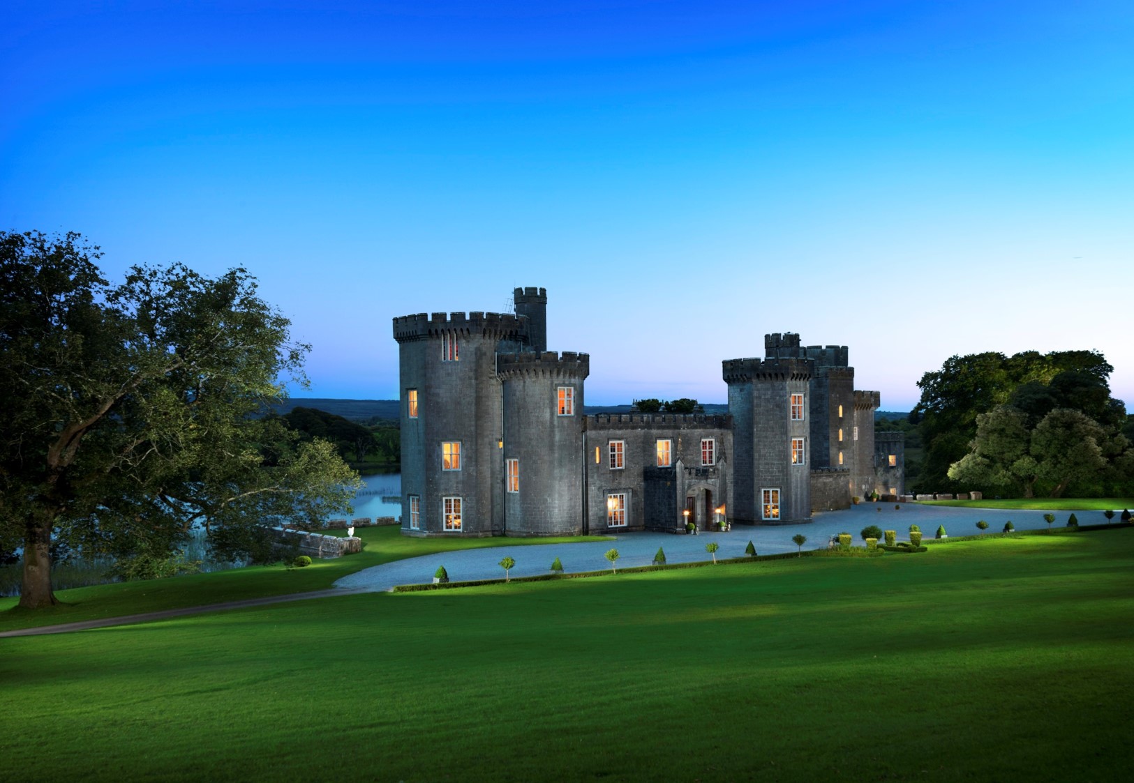 Historic Castle in Galway with Gardens and Private Lake Home Rental