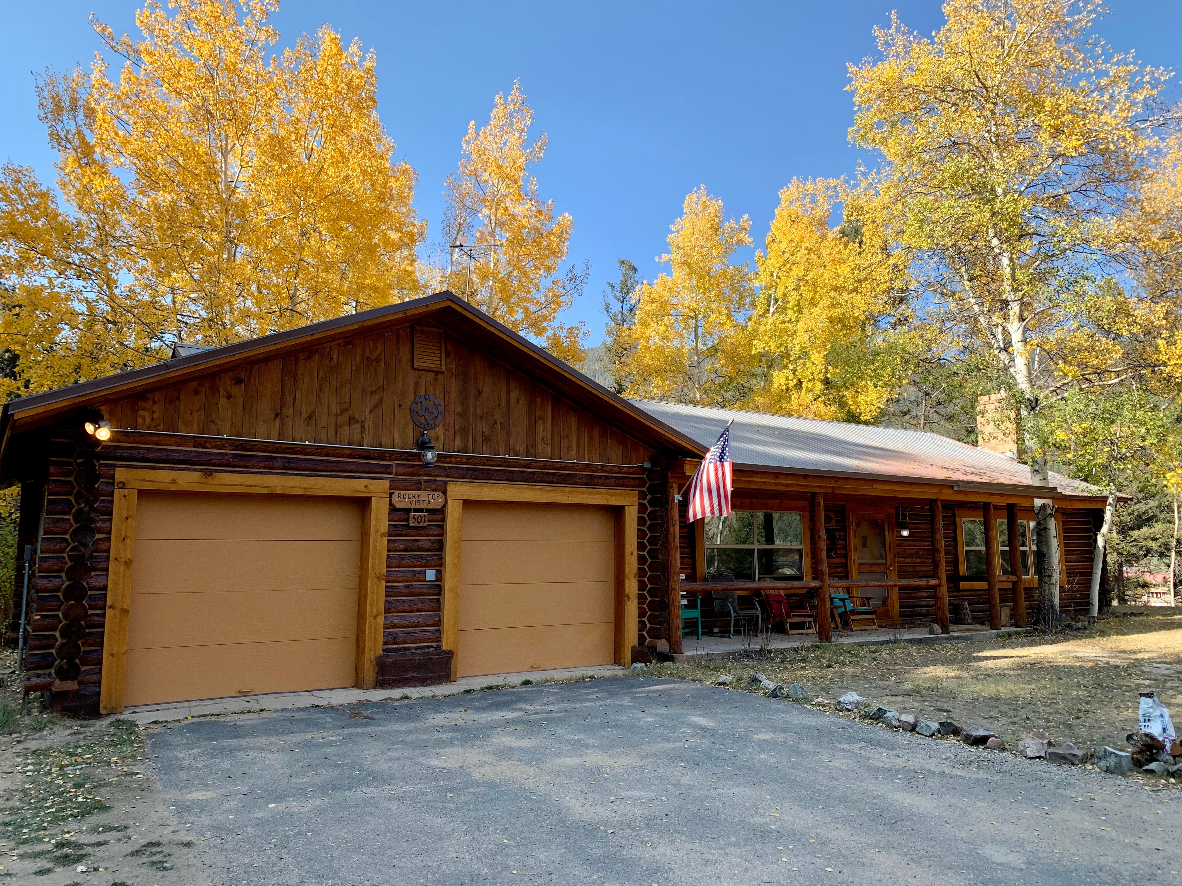 Property Image 1 - Rocky Top Vista Log Cabin with High Speed Wifi