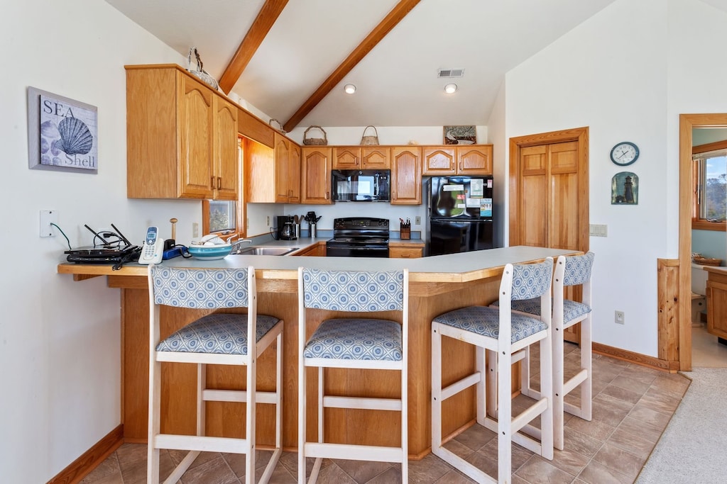 Whip up something delicious in the Kitchen with modern amenities.