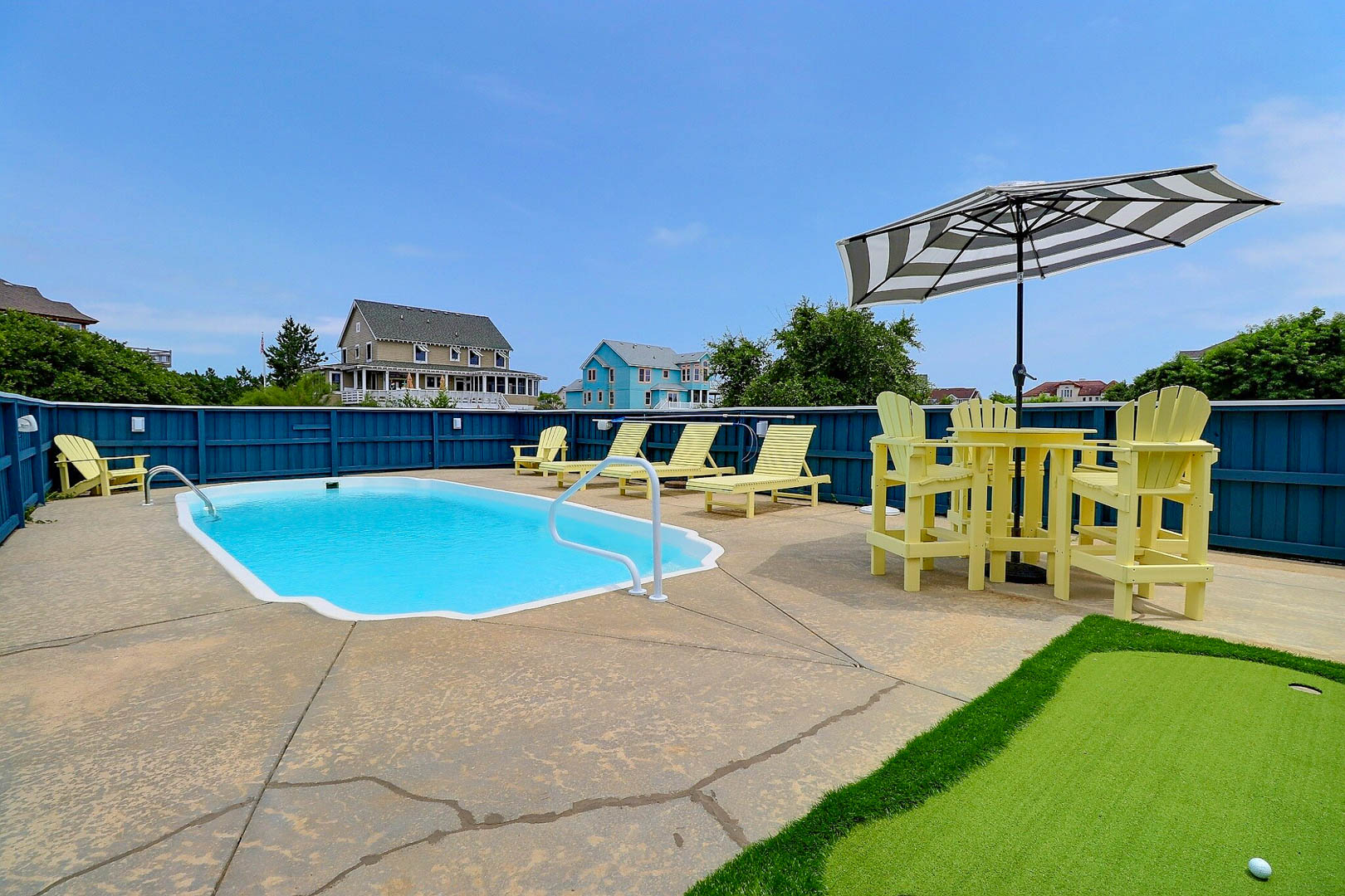 Pool Area (Please Note: The umbrellas shown in the photos are not available for guest use.)