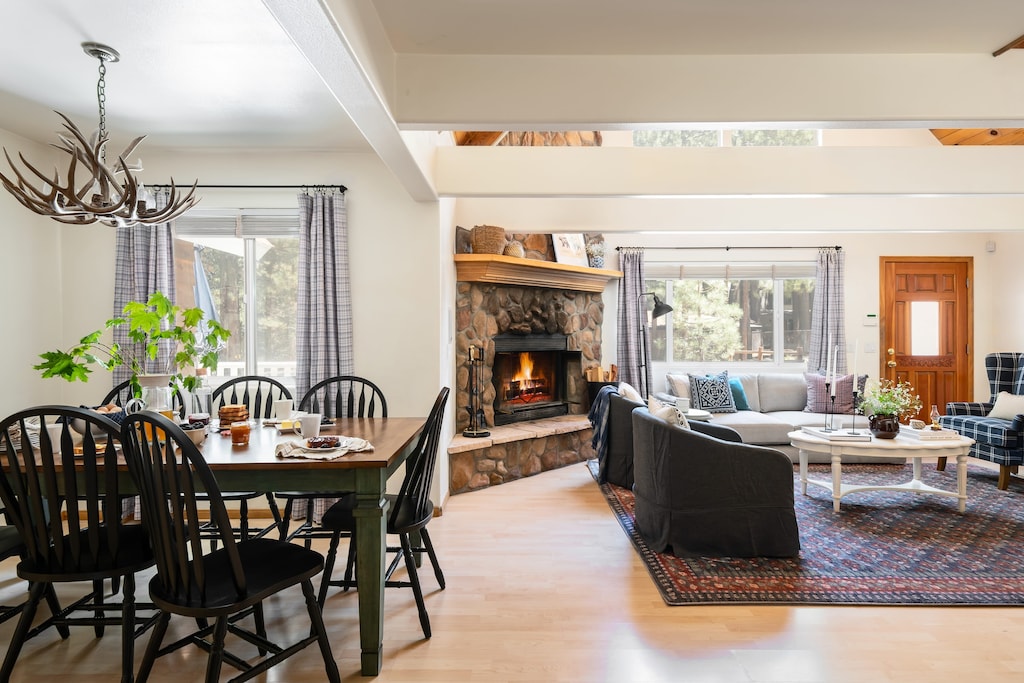 Open-floor plan.