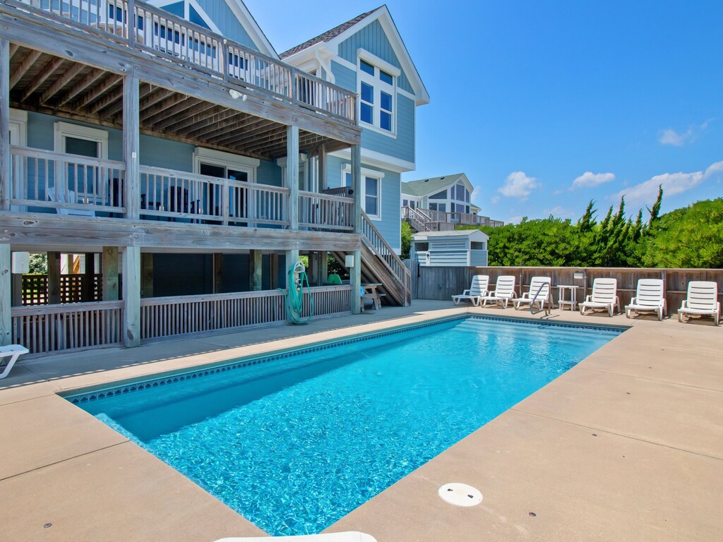 Take a dip in your Private Pool with plenty of lounge furniture to work on that tan!