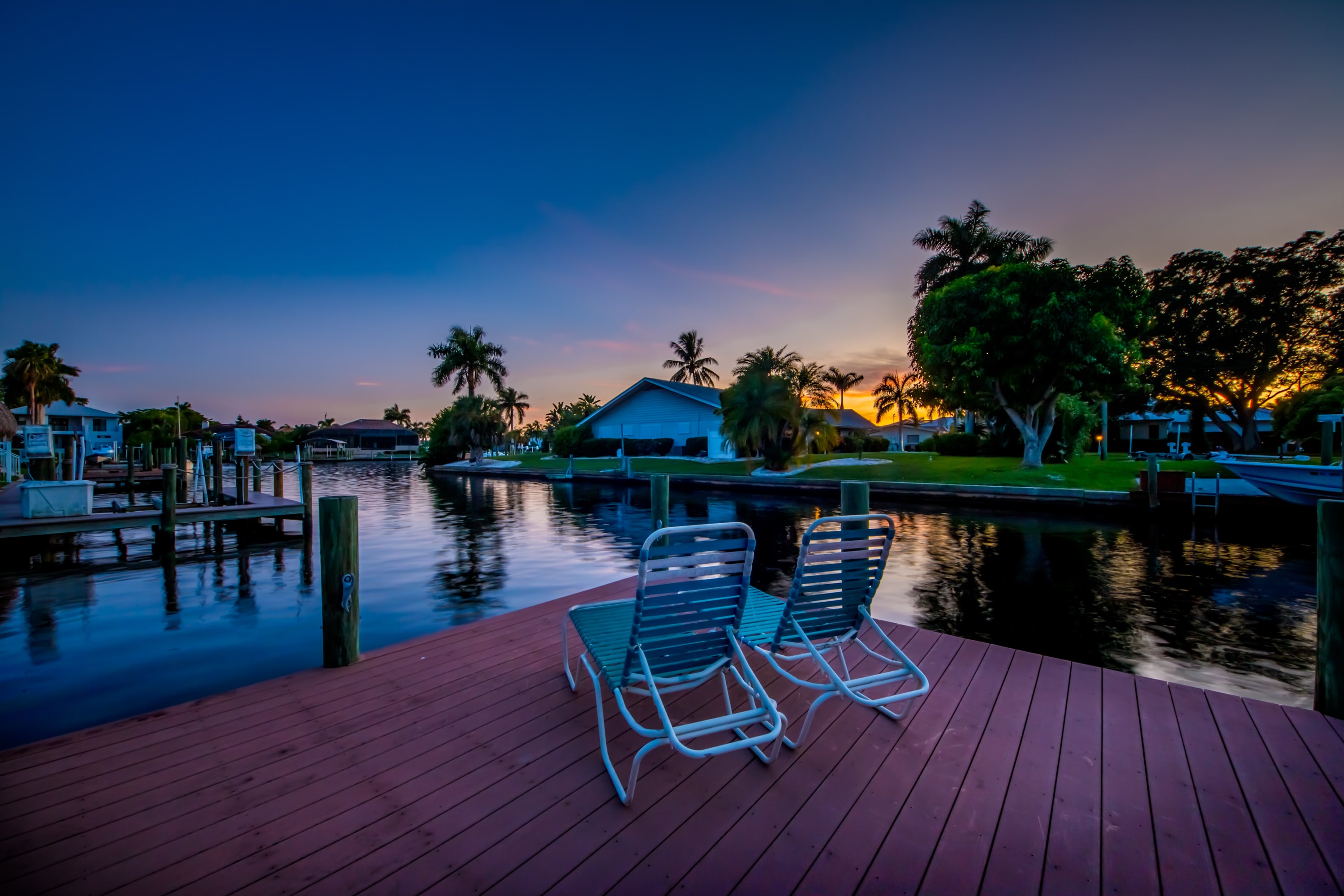 Direct gulf access vacation rental in Cape Coral, Florida