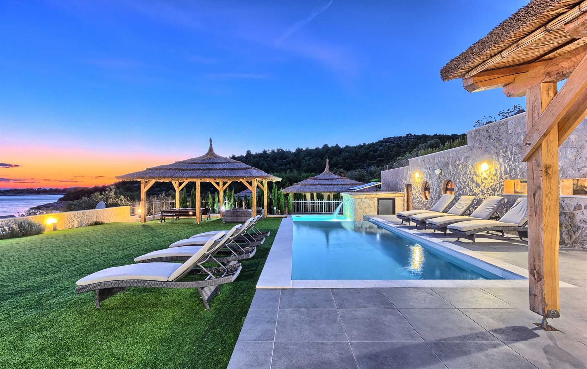 Property Image 1 - Beachfront Astonishing Stone Villa with Private Pool
