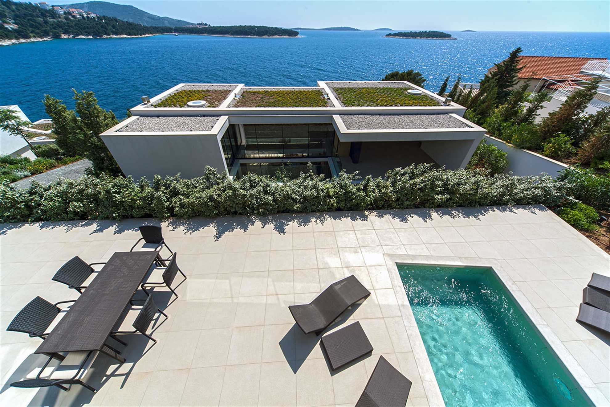 Property Image 1 - Fabulously Styled Luxury Villa Boasting Splendid Views on the Adriatic Coast