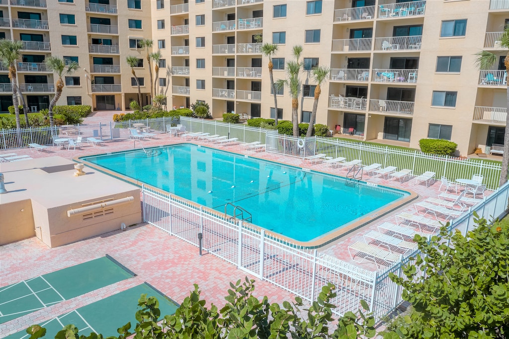 Resort-style heated pool