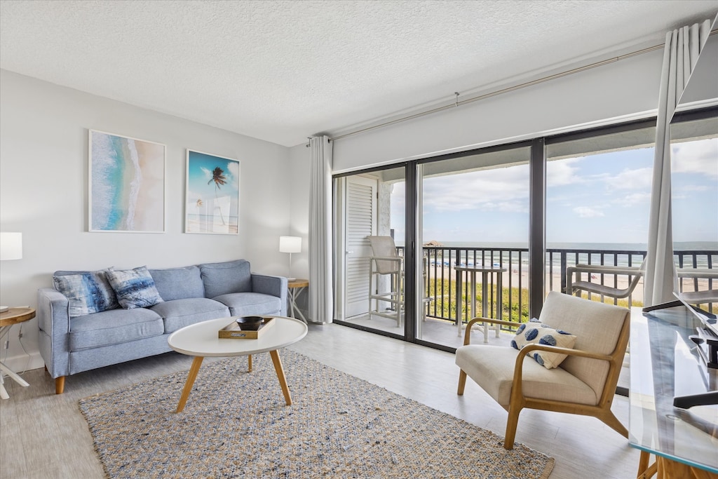 Cozy oceanfront living room with breathtaking views and natural light.