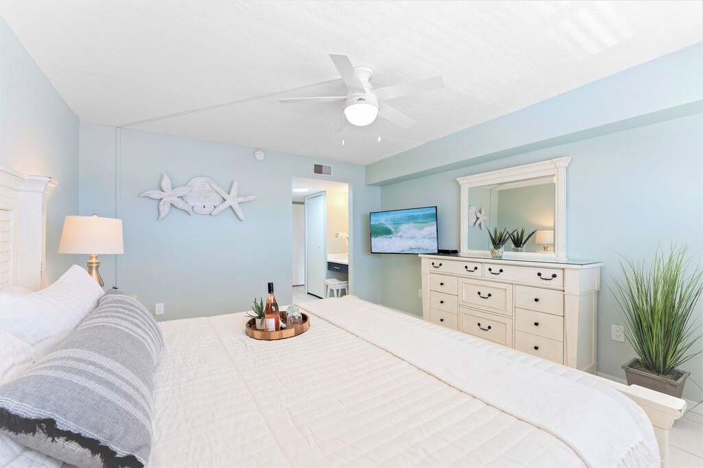 Relax in your master bedroom oasis