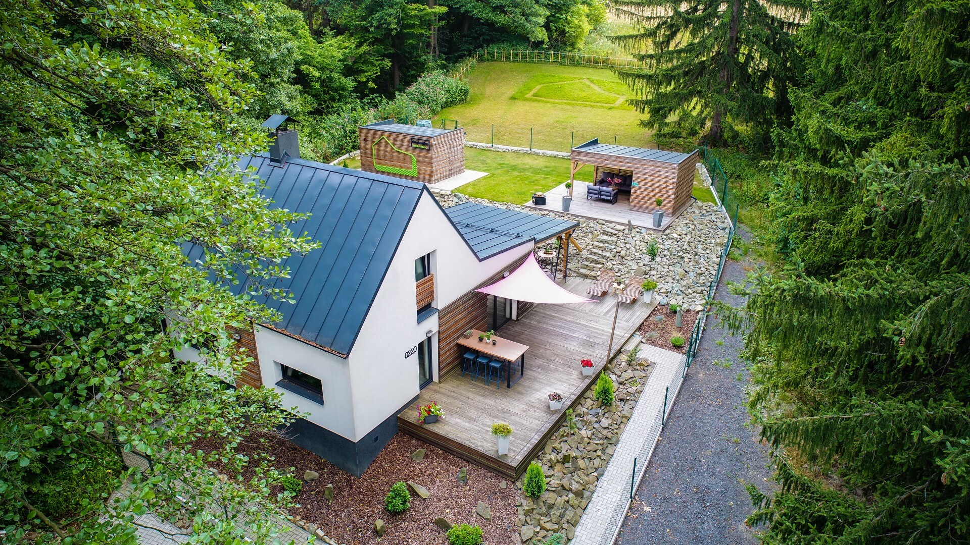 Property Image 1 - Relaxing Forest Cabin in Beskydy Mountains with Hot Tub