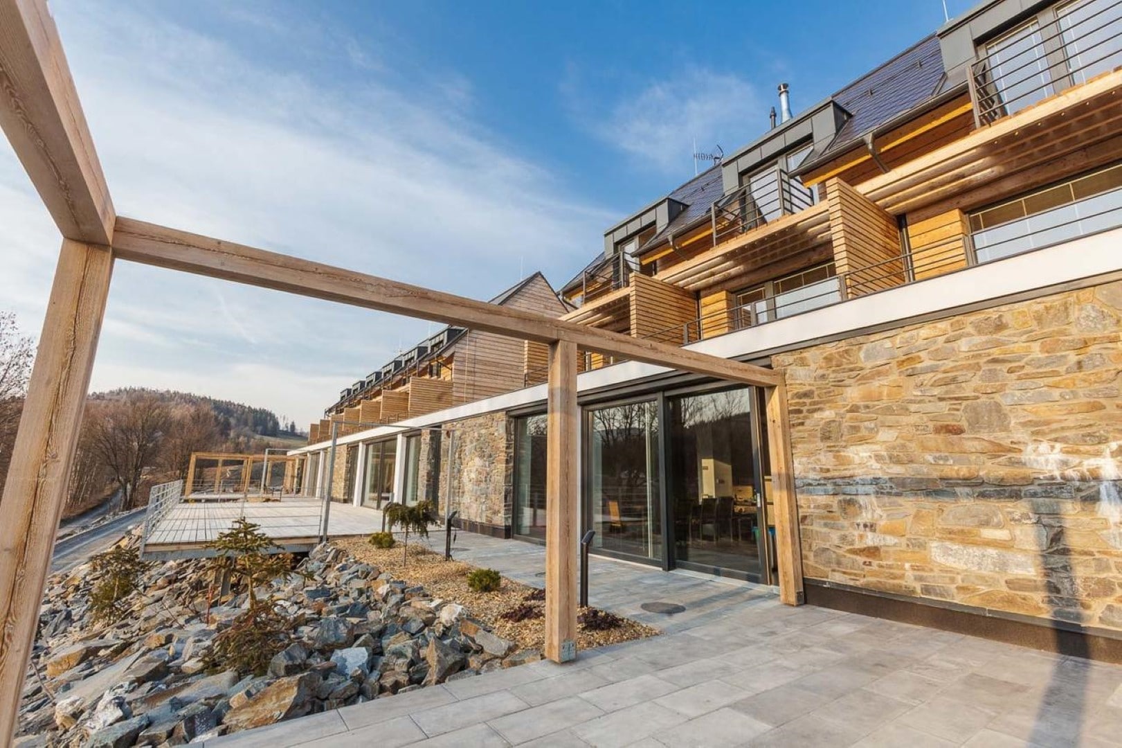 Fresh Modern Holiday Villa in Jeseniky Nature Reserve