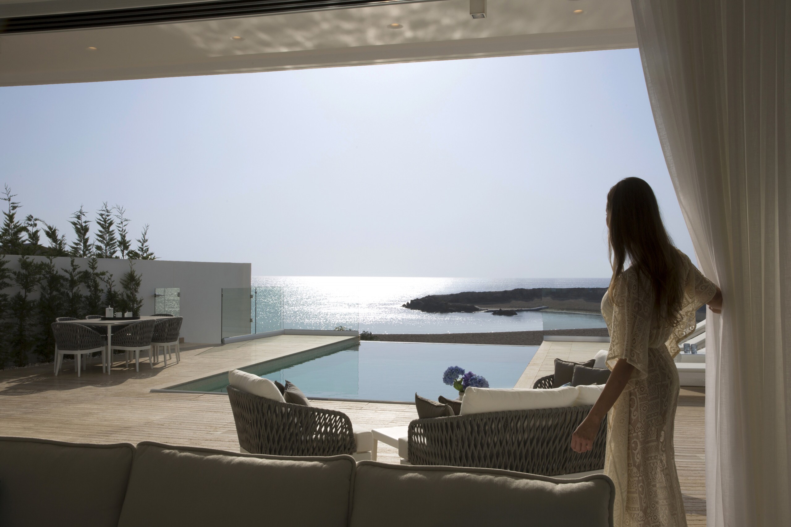 Property Image 1 - Amazing Seafront Villa in Serene Pernera Beach Stretch