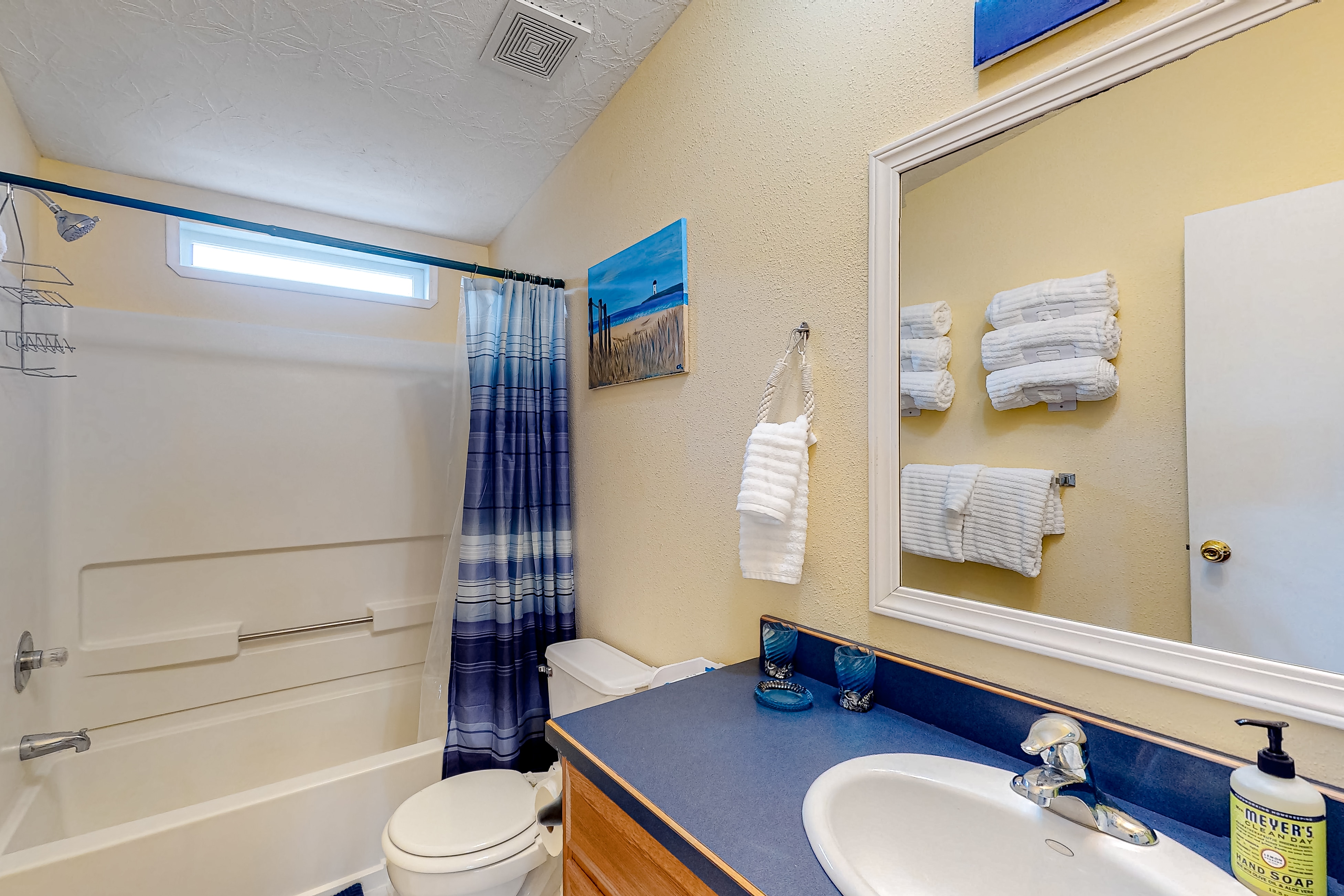 Lighthouse-Inspired Home w/ Ocean Views, Gas Fireplace, Fast WiFi - 2 Dogs OK