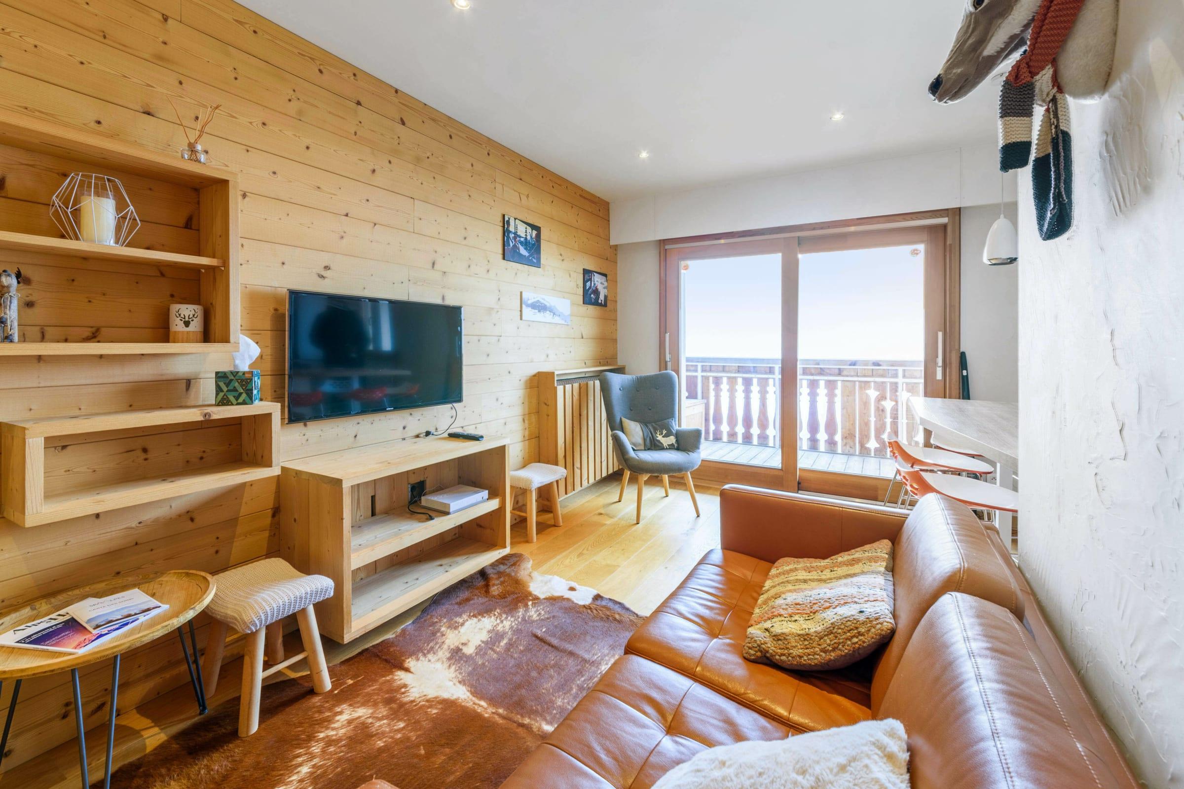 Property Image 1 - Cosy flat with terrace and mountain view in Huez