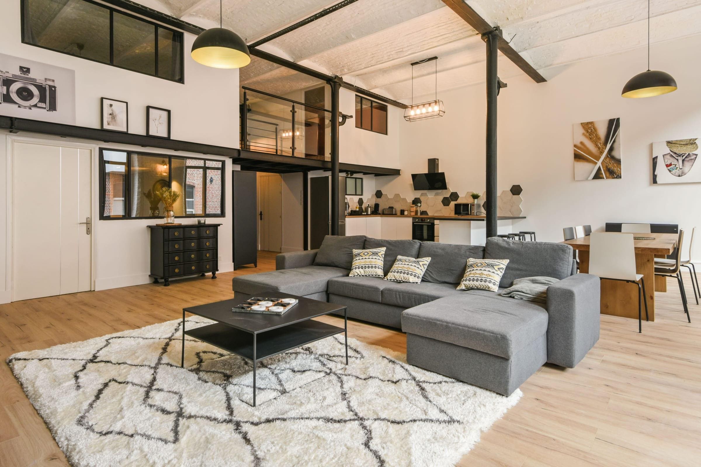 Property Image 2 - Splendid and bright loft in a former factory in Tourcoing