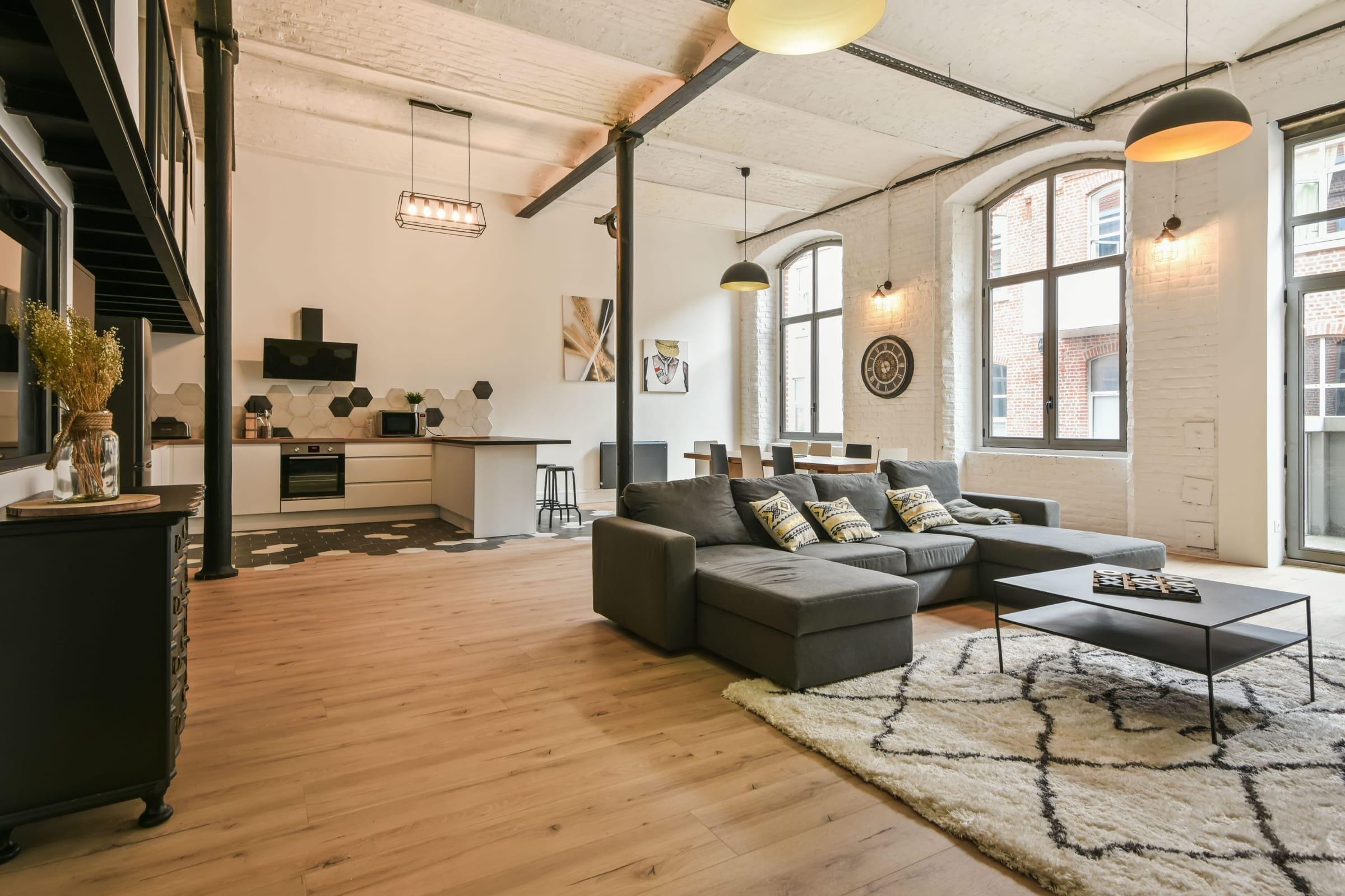 Property Image 1 - Splendid and bright loft in a former factory in Tourcoing