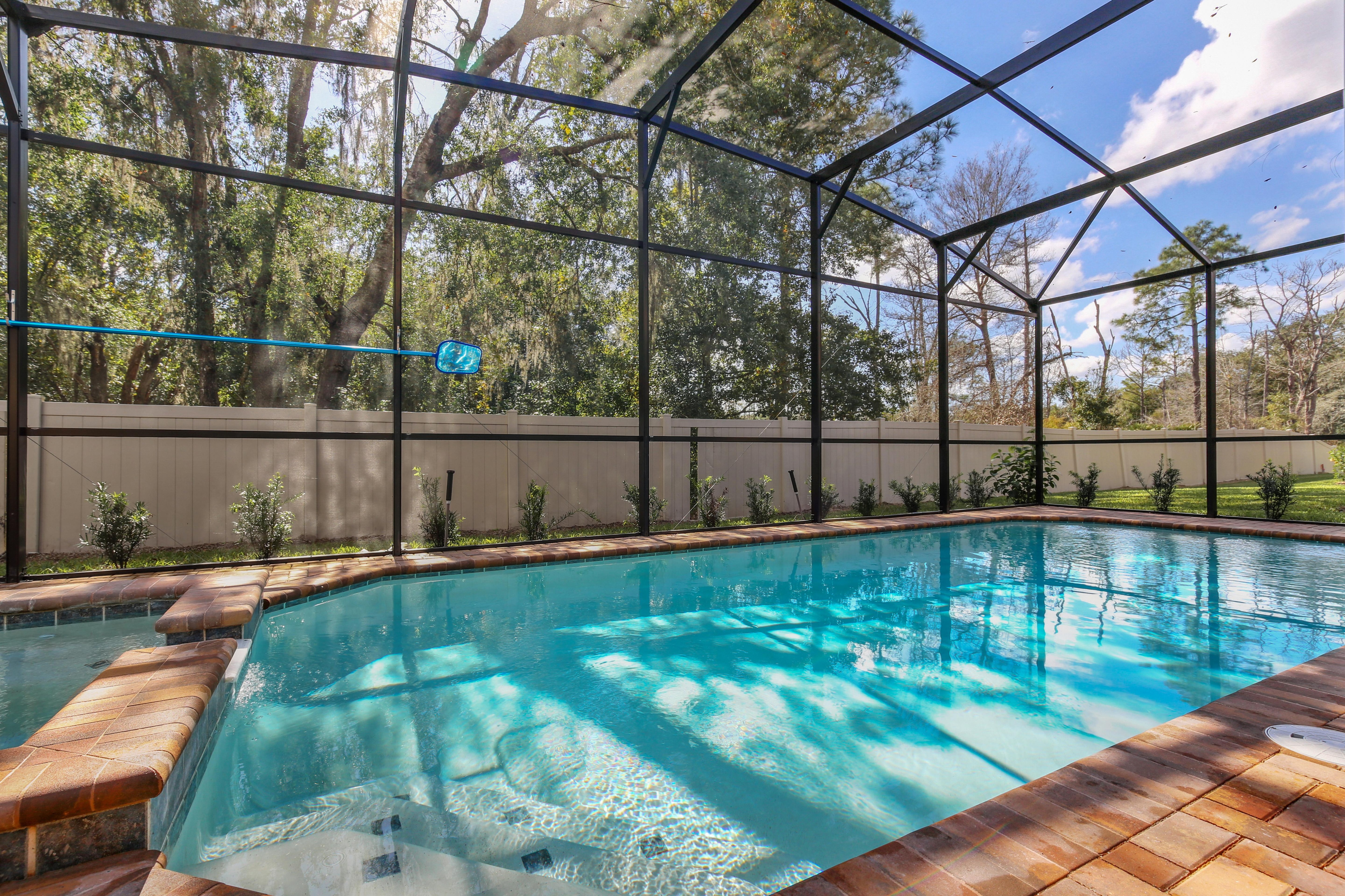 View 4 of luxurious pool and spa