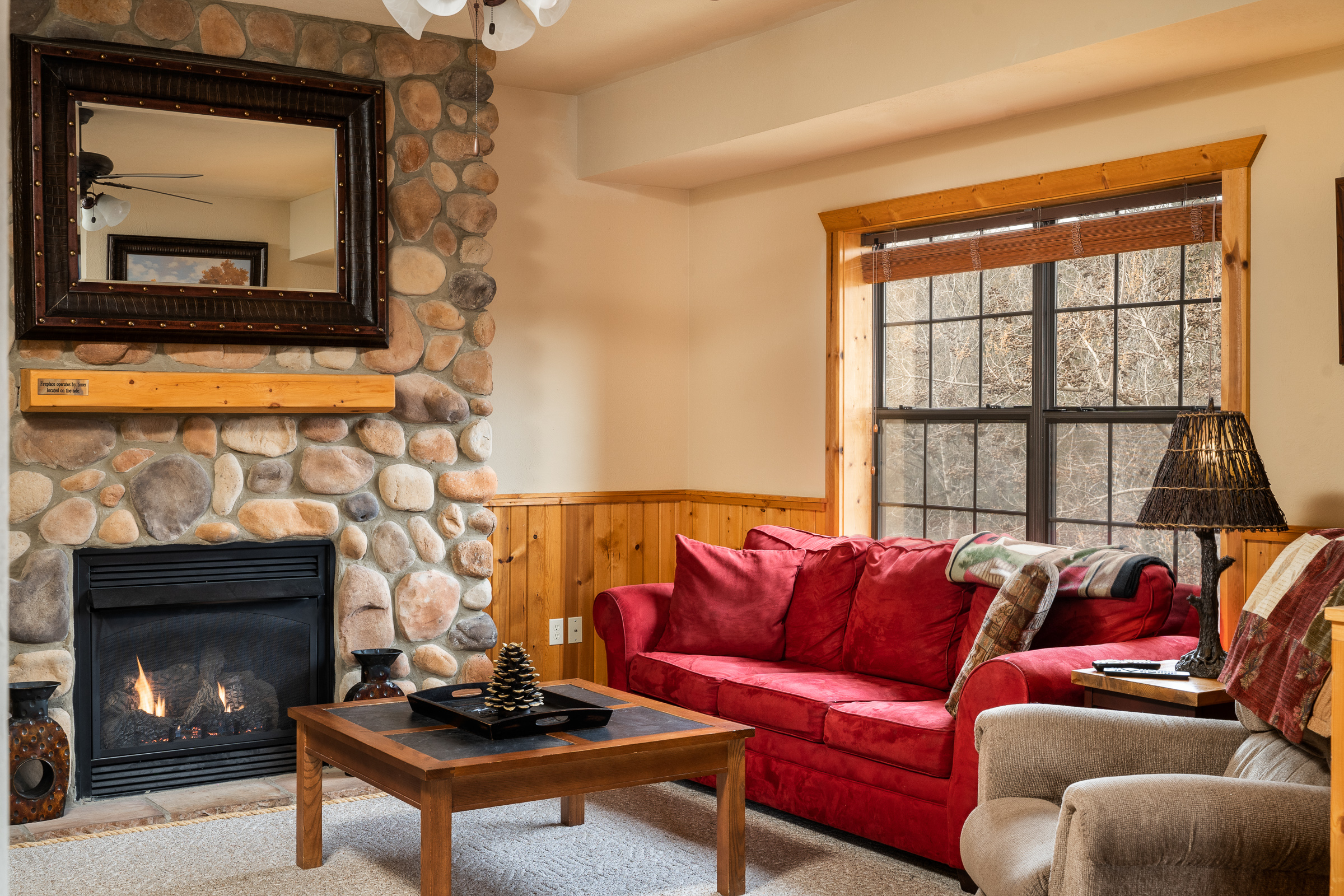 Living Room featuring Gas Fireplace
