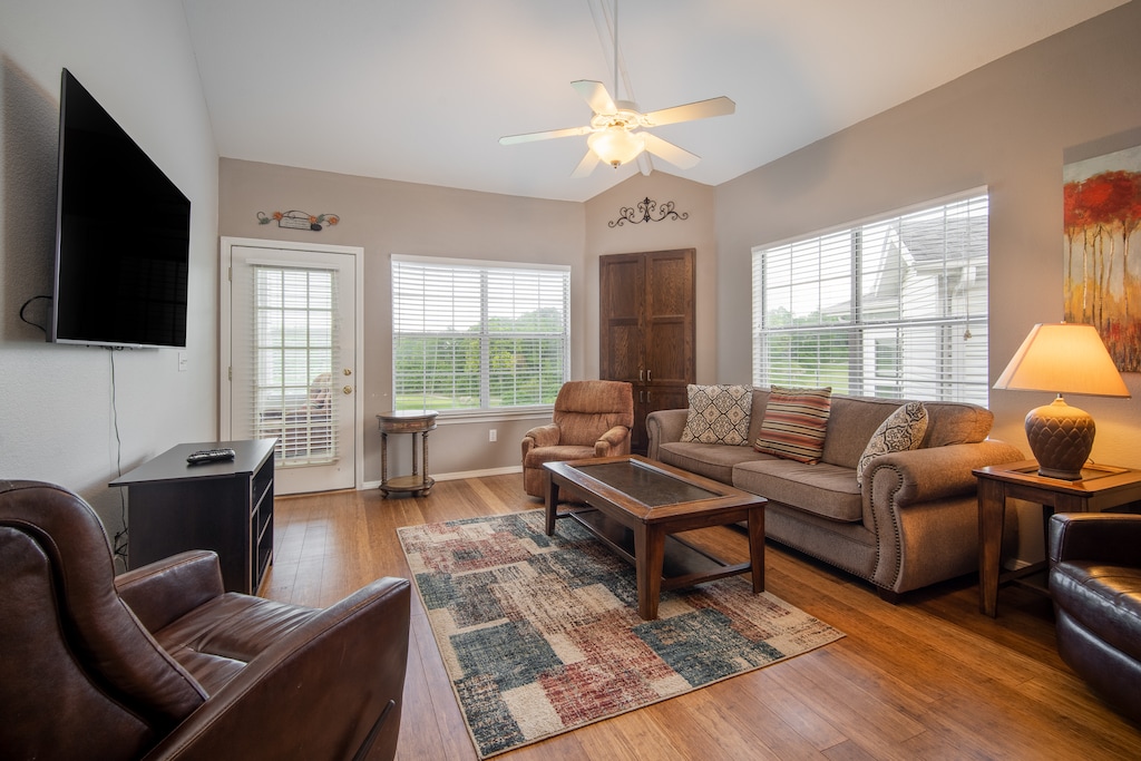 Living Room - Sofa Sleeper, Cable TV/DVD, Sunroom Access