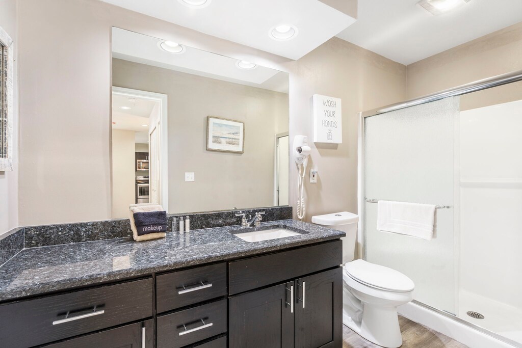 Guest Bathroom with Step-In Shower