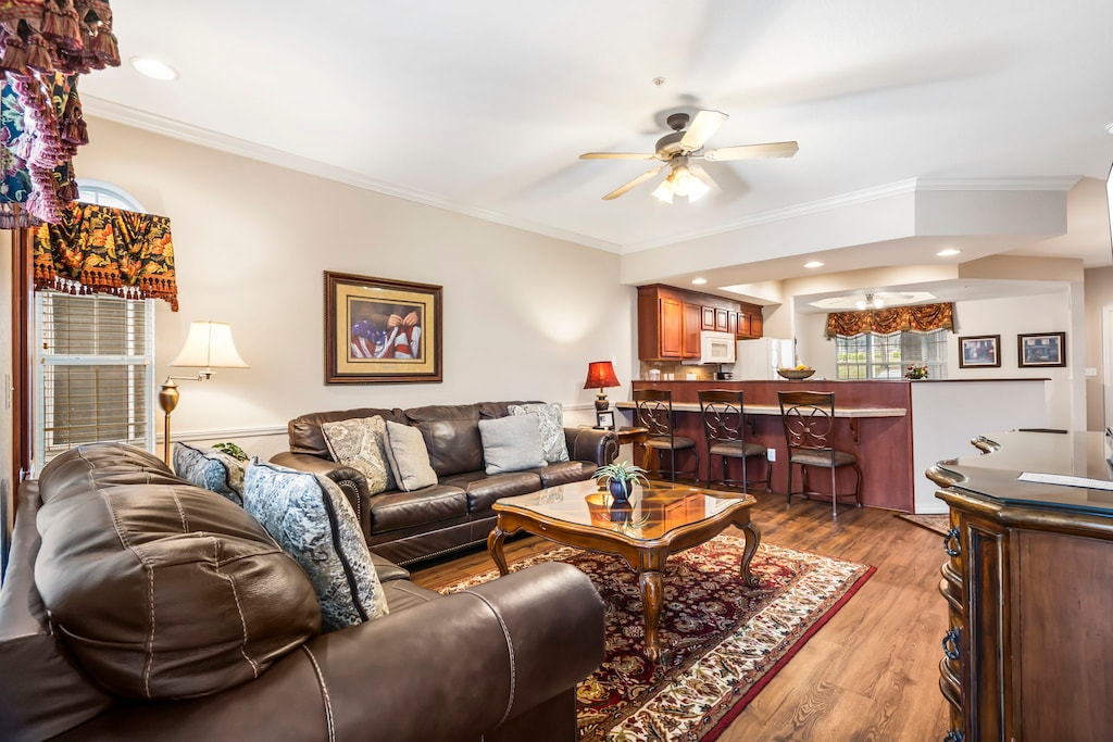 Open Floor Plan from Living Area to Kitchen
