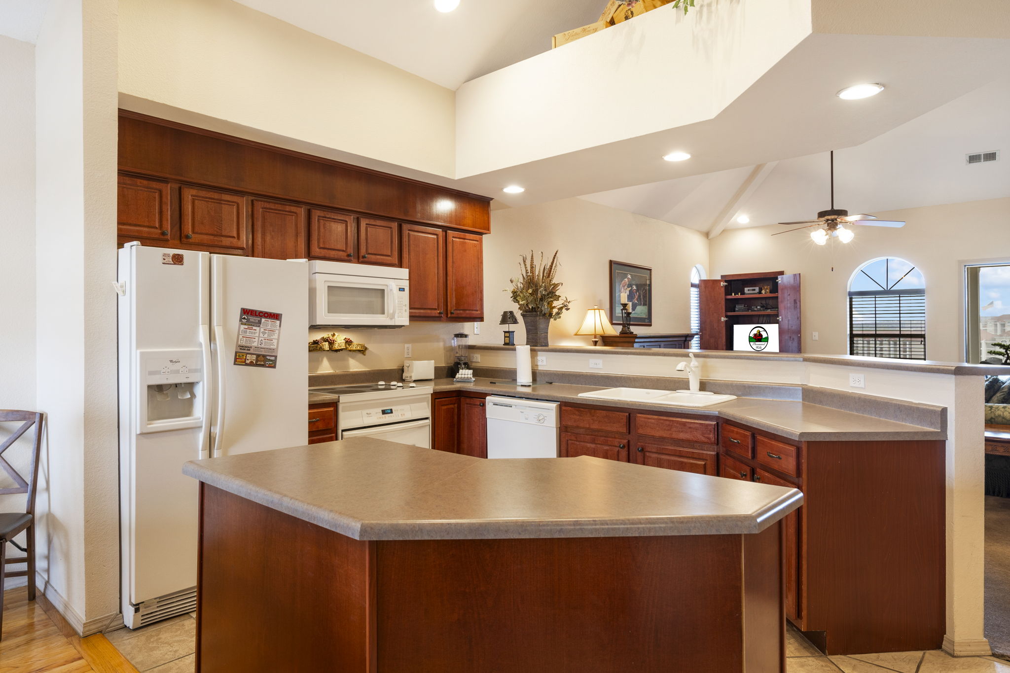 Plenty of Counter and Cabinet Space