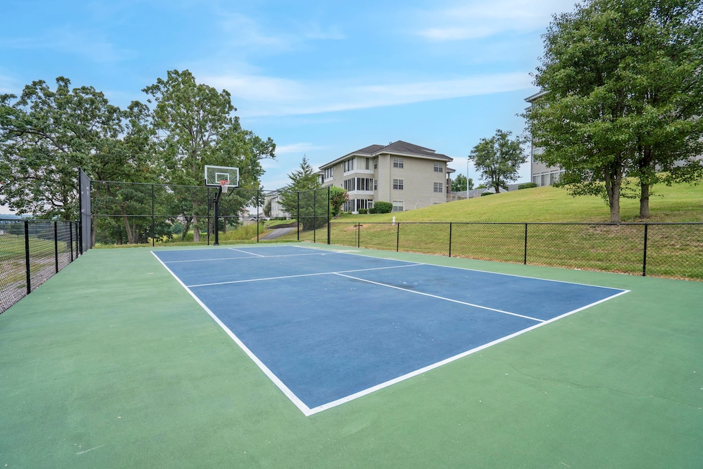 Basketball and Tennis-Equipment available at the Club House