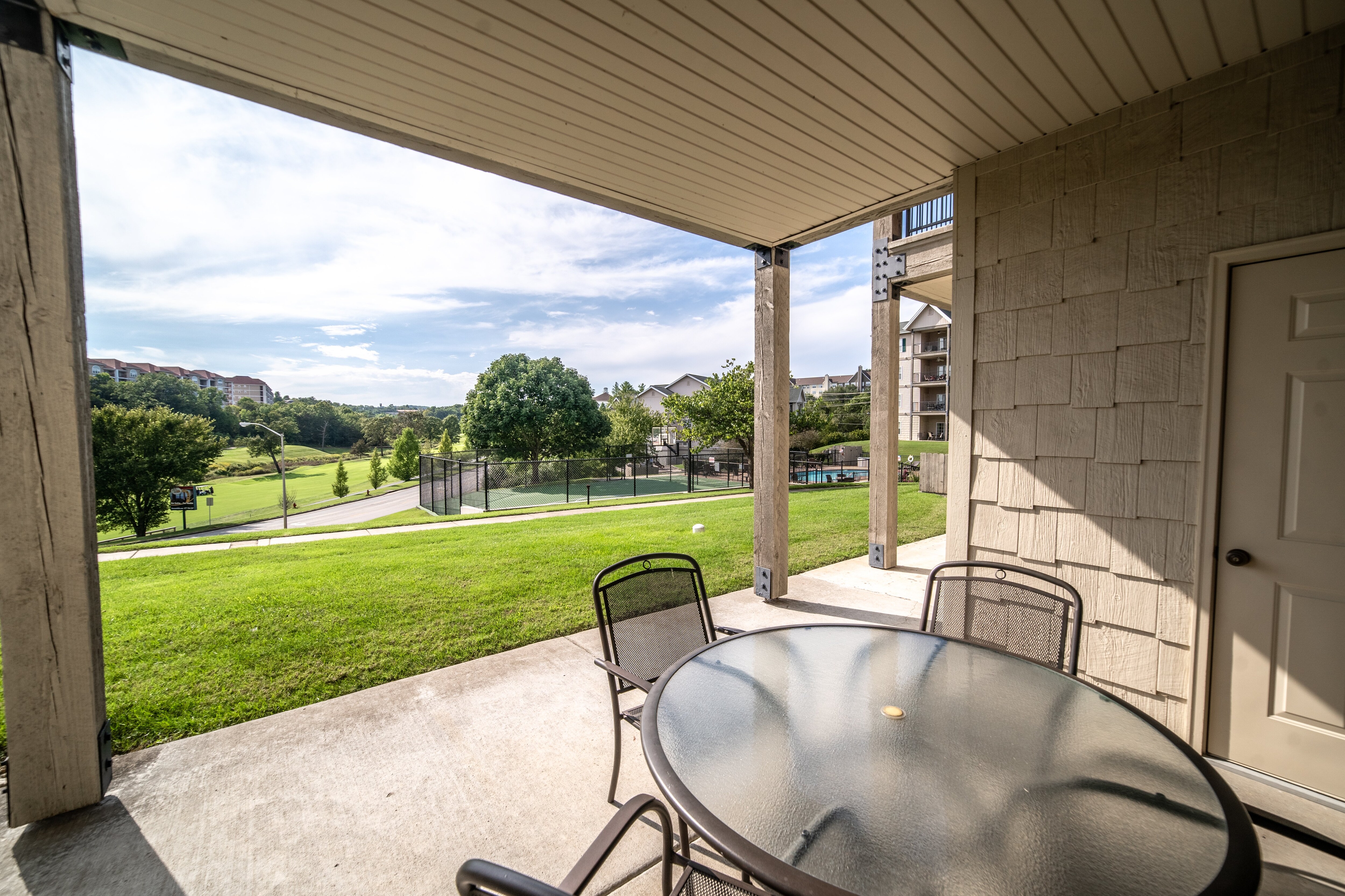 Private Patio with Course View