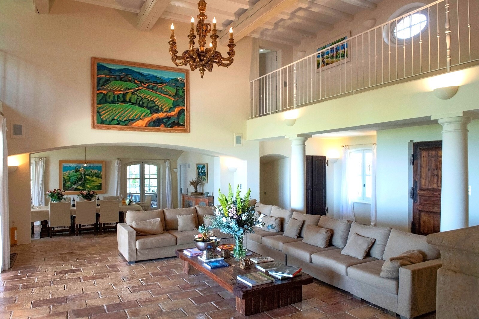 7 bedroom family villa with sea view, pool, jacuzzi and tennis in La Croix Valmer