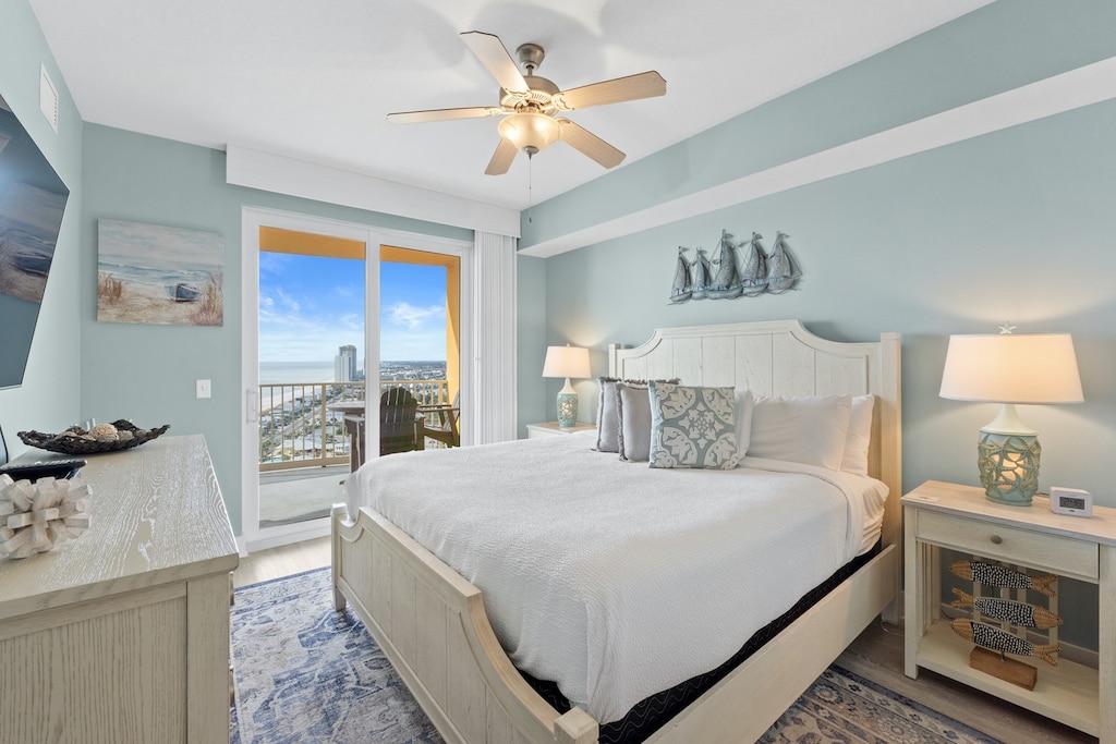 Main Bedroom with Balcony Access