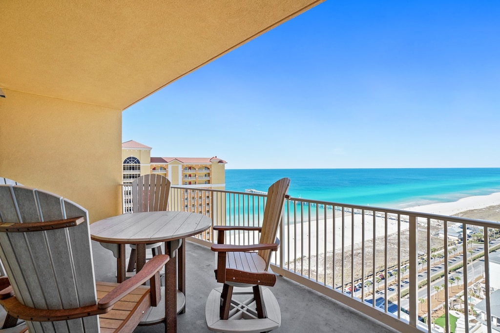 Spacious Balcony with Incredible Views