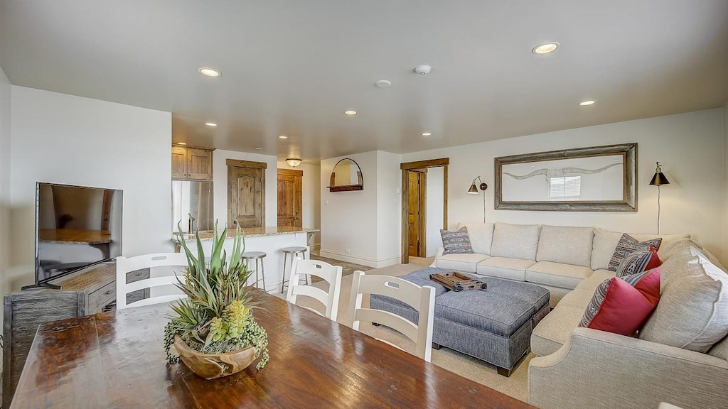 Great space for getting together and having a beautiful meal.