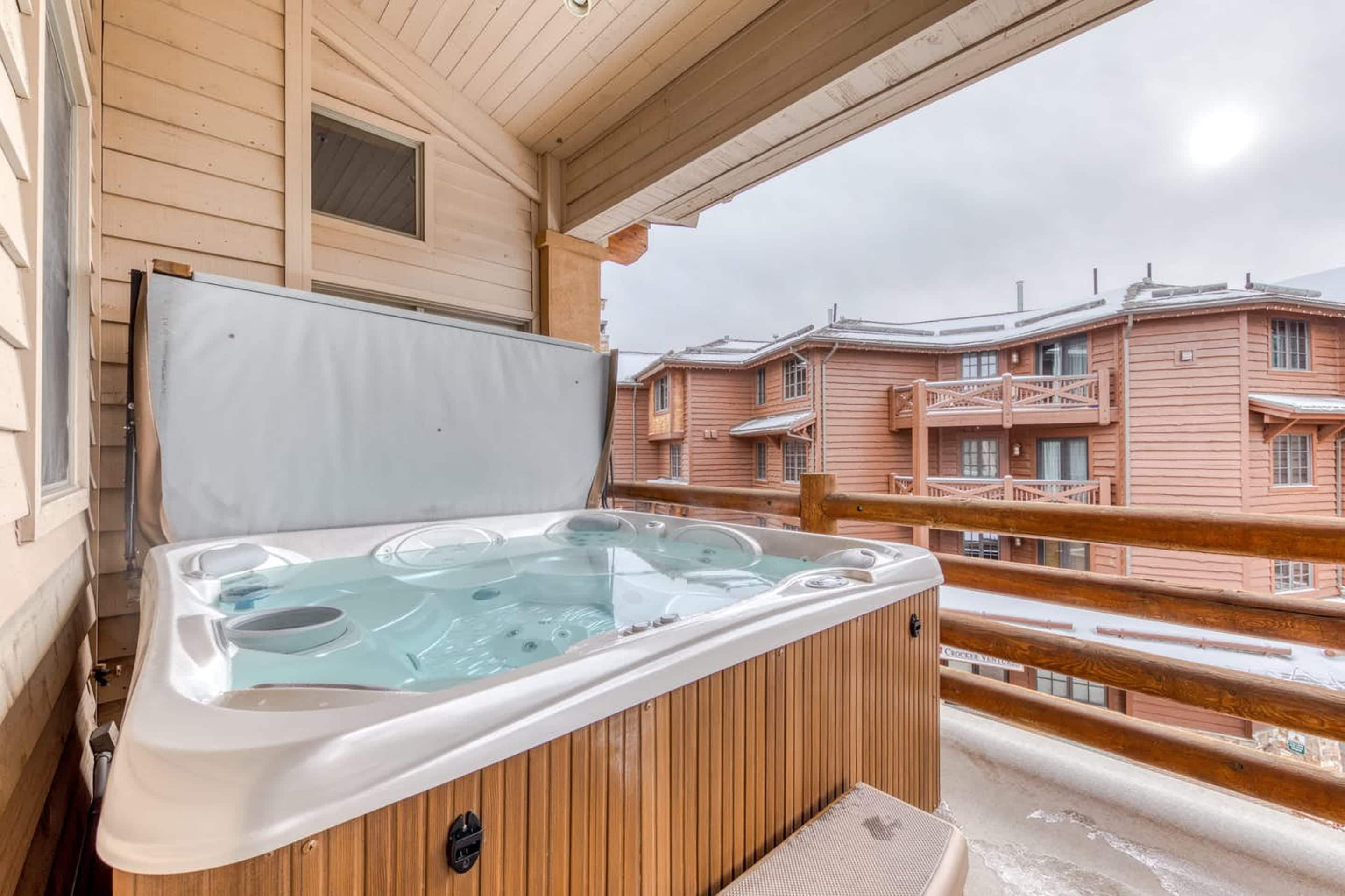 Hot tub's ready!