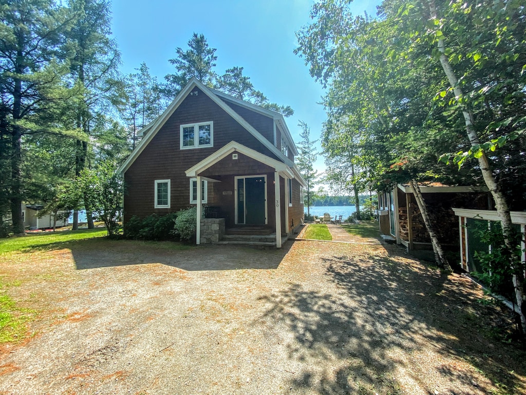 Enjoy the best the White Mountains have to offer with this cozy lake house on Forest Lake.